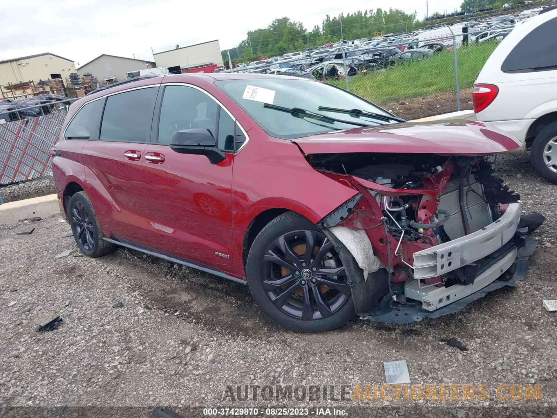 5TDDRKEC5MS014260 TOYOTA SIENNA 2021