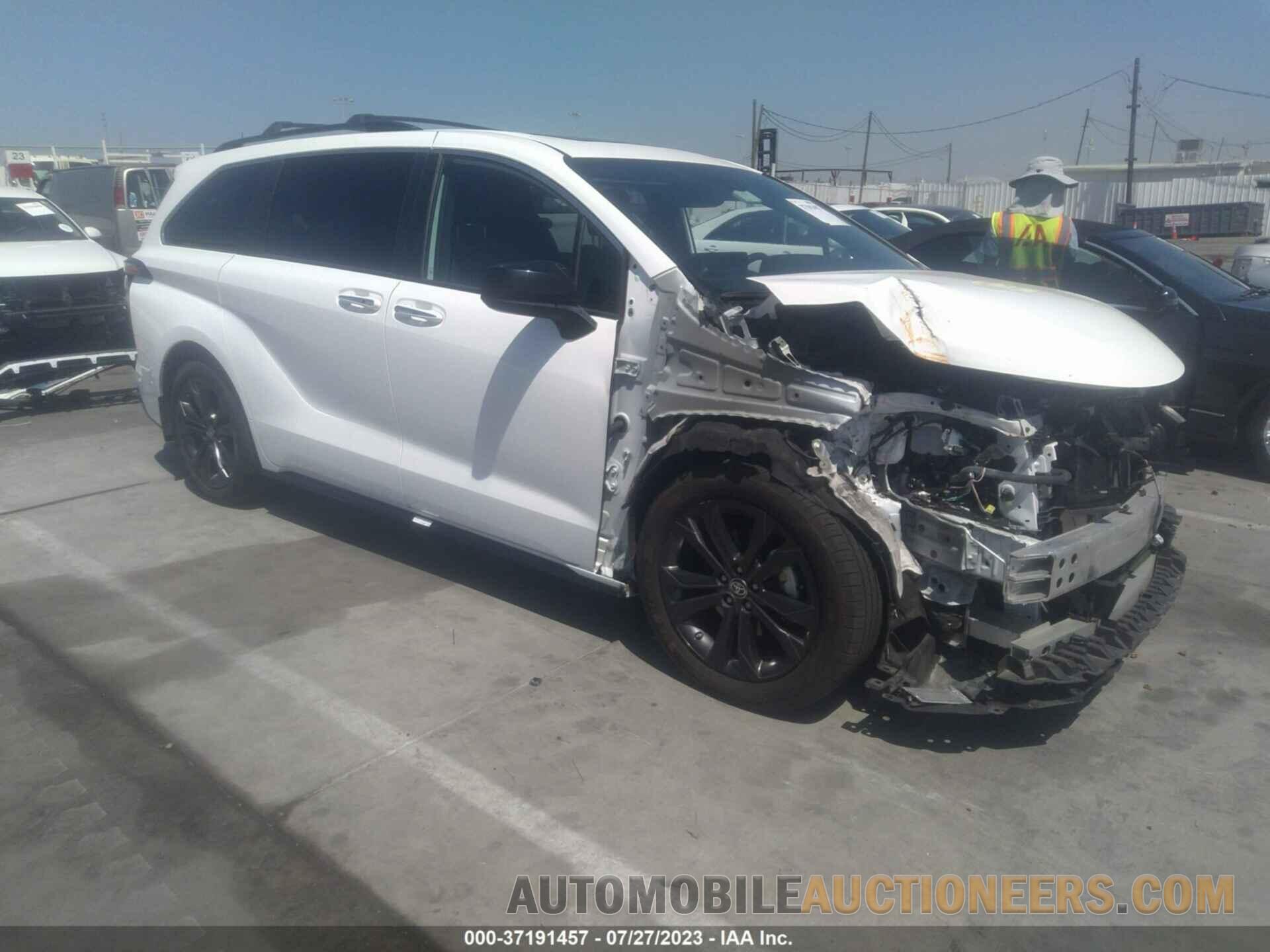 5TDDRKEC6NS118645 TOYOTA SIENNA 2022