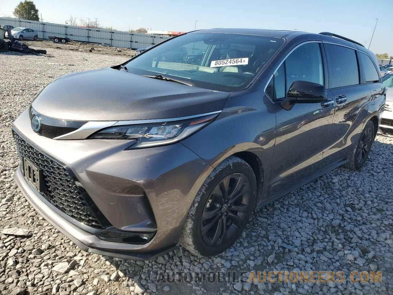 5TDDRKEC7MS007925 TOYOTA SIENNA 2021