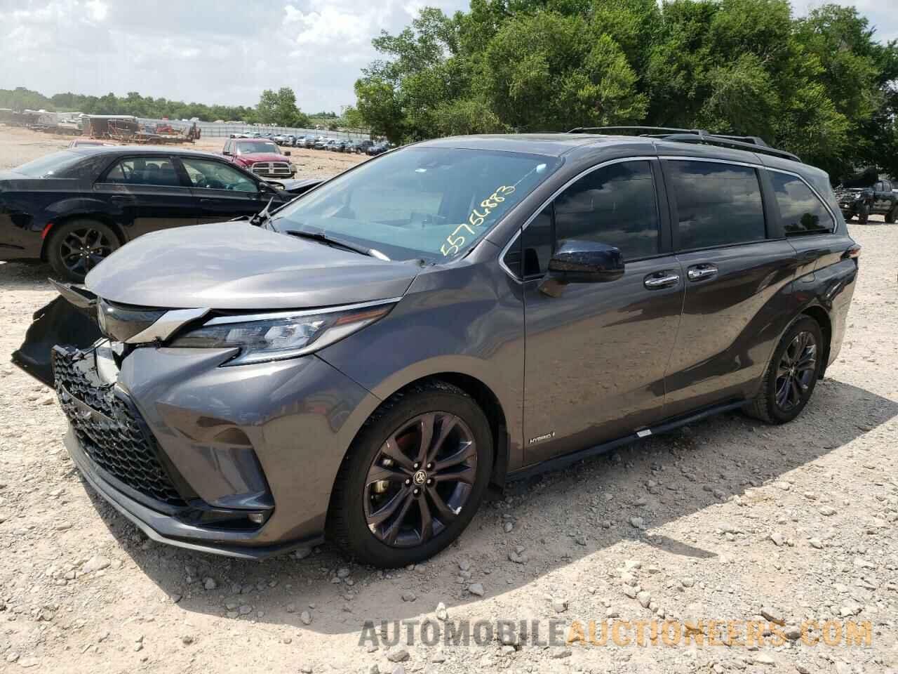 5TDDRKEC7MS065372 TOYOTA SIENNA 2021