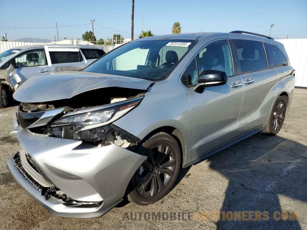 5TDDRKEC7NS124924 TOYOTA SIENNA 2022