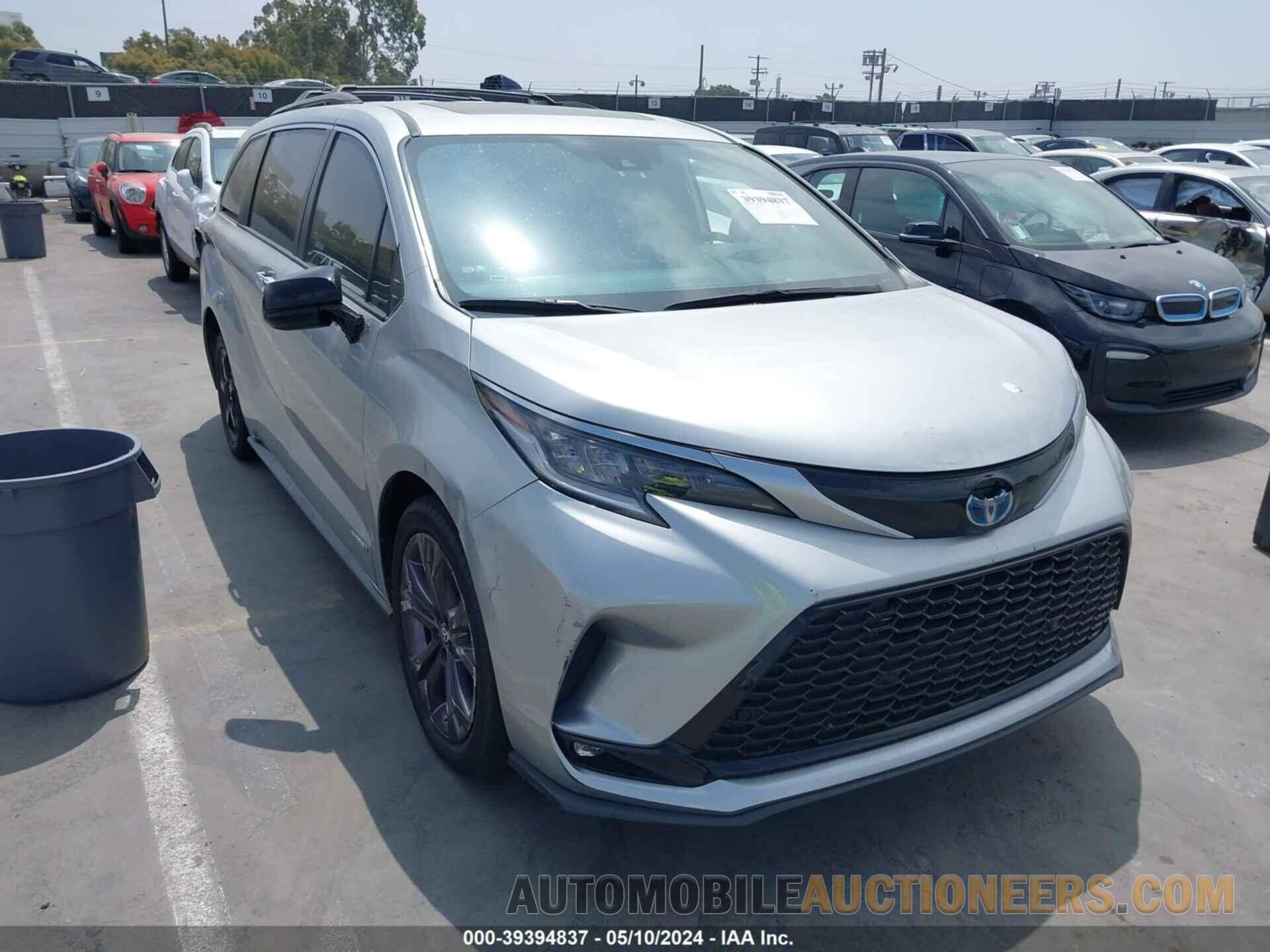 5TDDRKEC9MS065020 TOYOTA SIENNA 2021