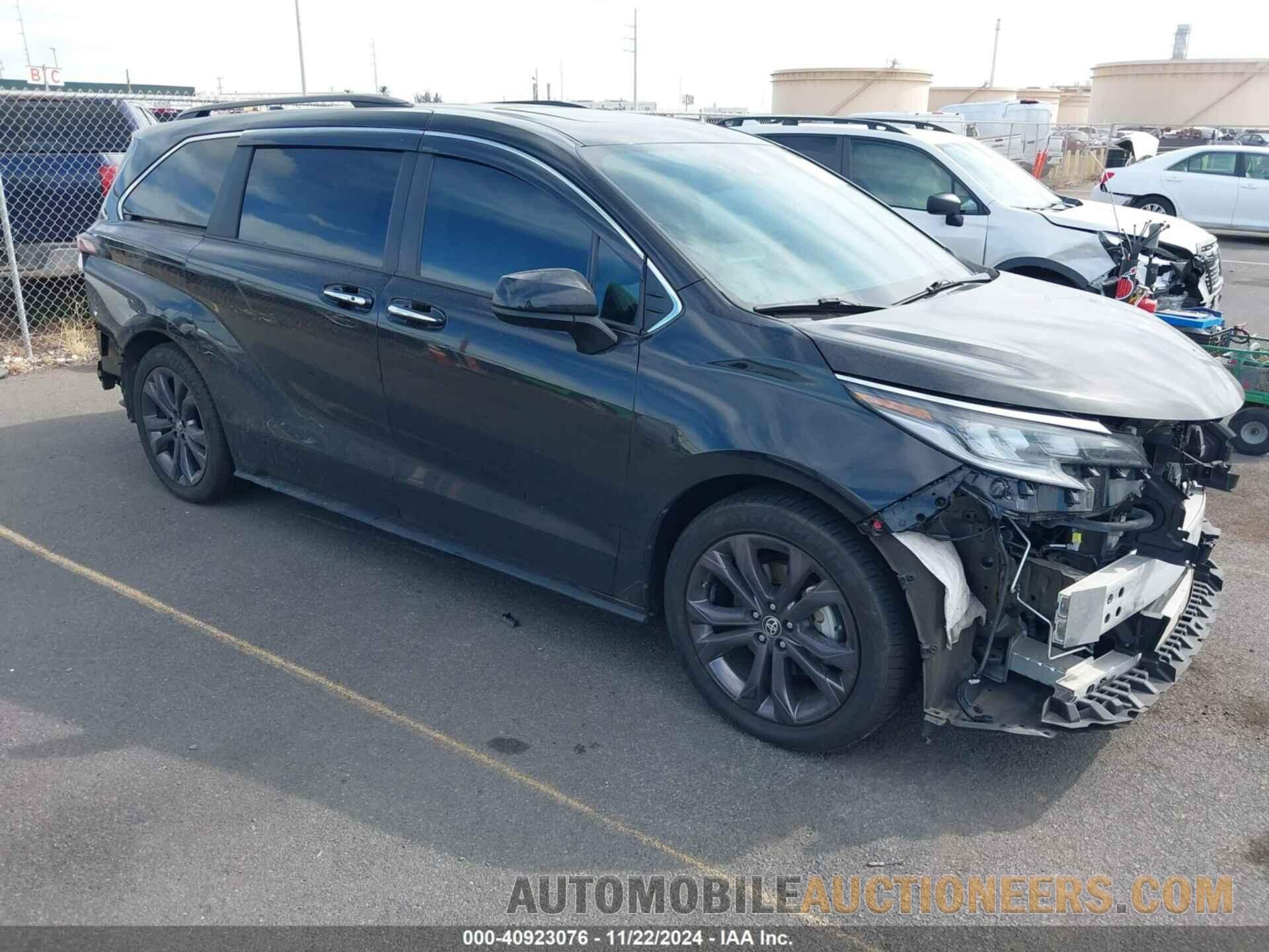 5TDDRKEC9NS101595 TOYOTA SIENNA 2022