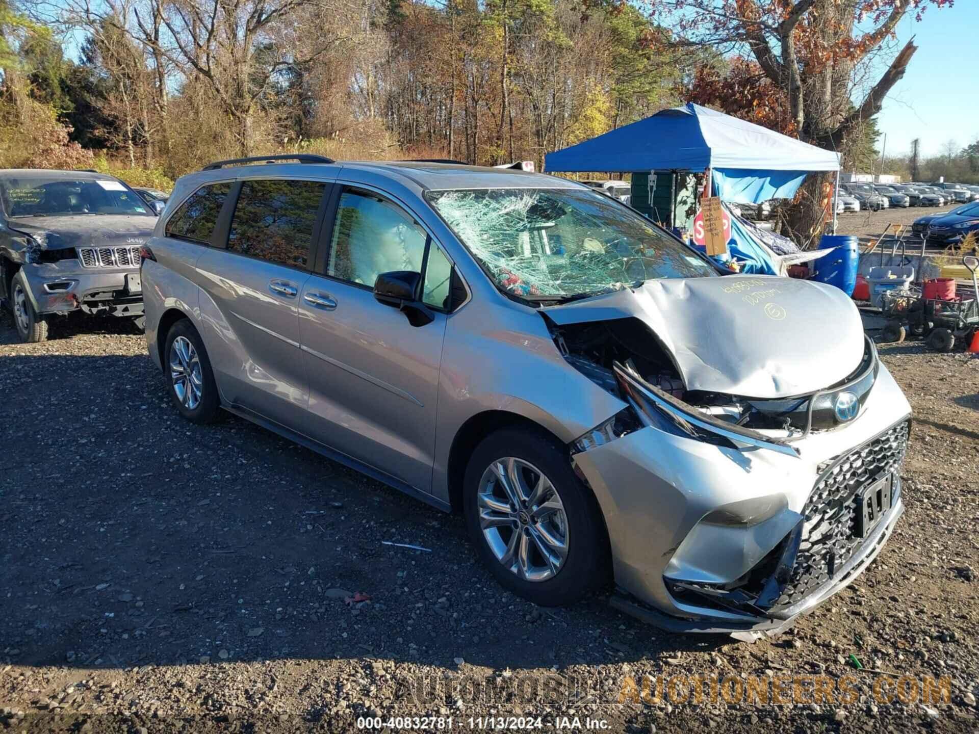 5TDDSKFC3NS064174 TOYOTA SIENNA 2022