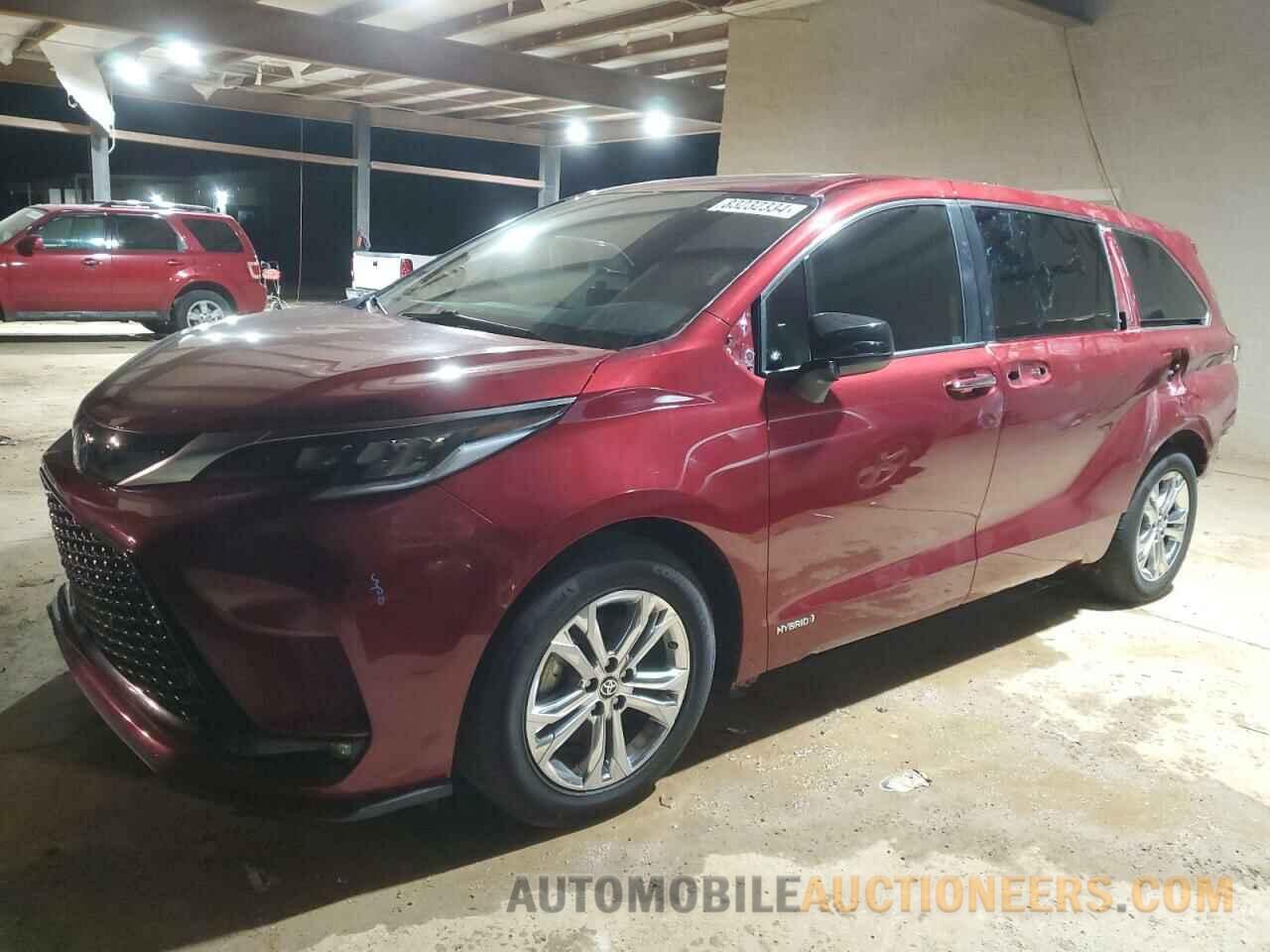 5TDDSKFC4MS003737 TOYOTA SIENNA 2021