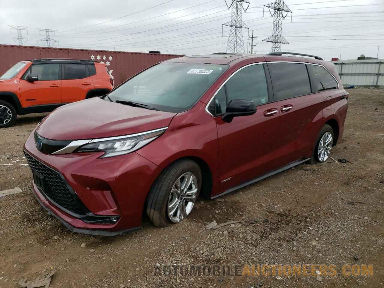 5TDDSKFC5MS010406 TOYOTA SIENNA 2021