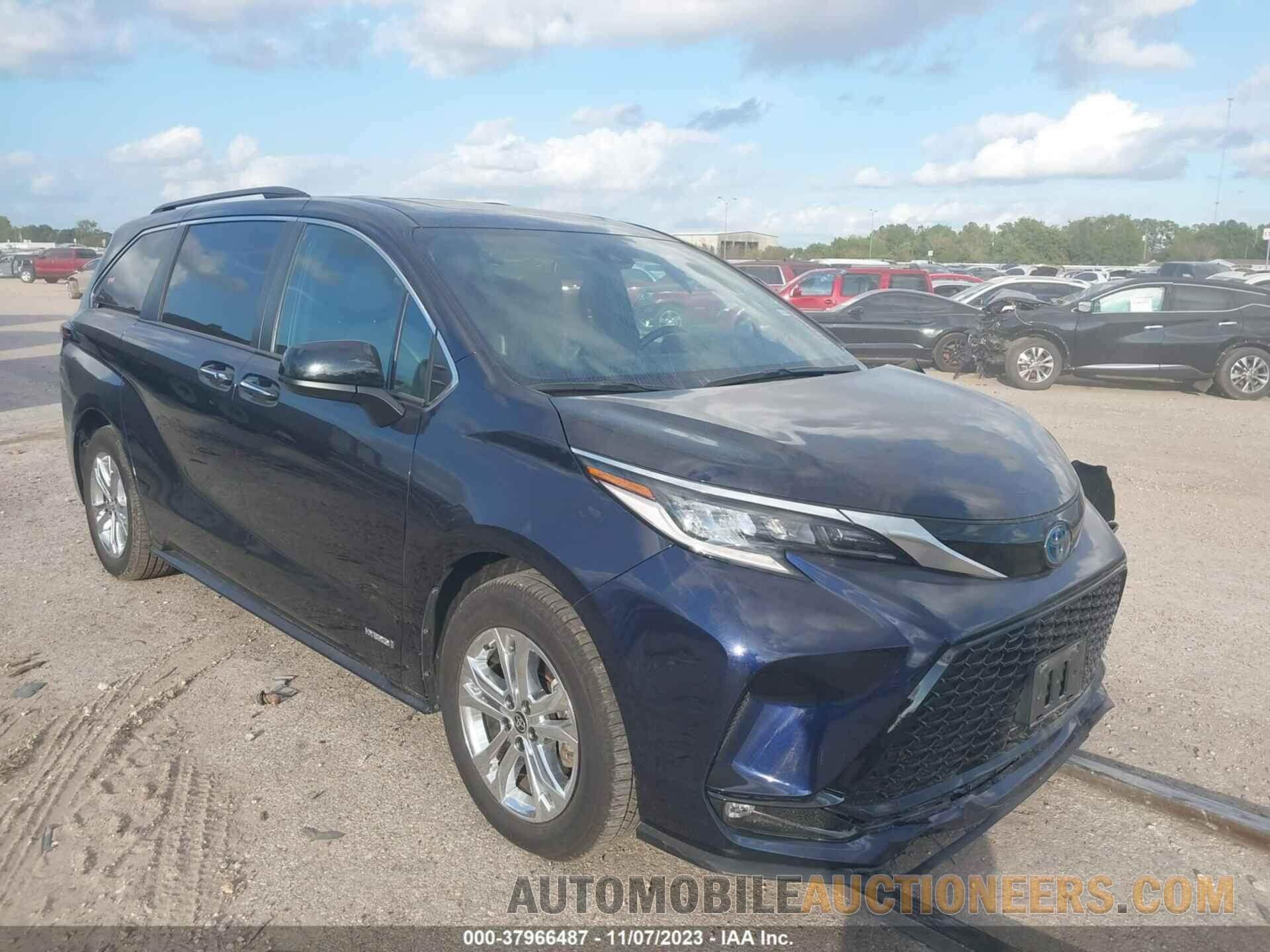 5TDDSKFC5MS030249 TOYOTA SIENNA 2021