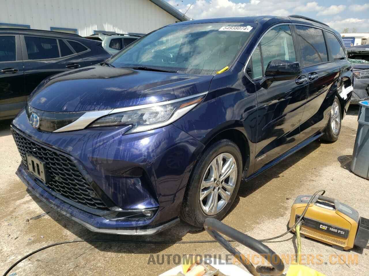 5TDDSKFC6MS003593 TOYOTA SIENNA 2021