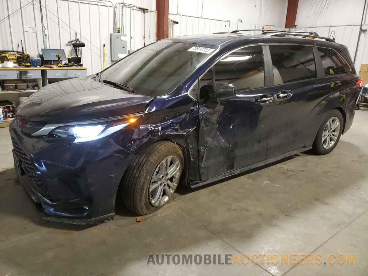 5TDDSKFC7NS062413 TOYOTA SIENNA 2022