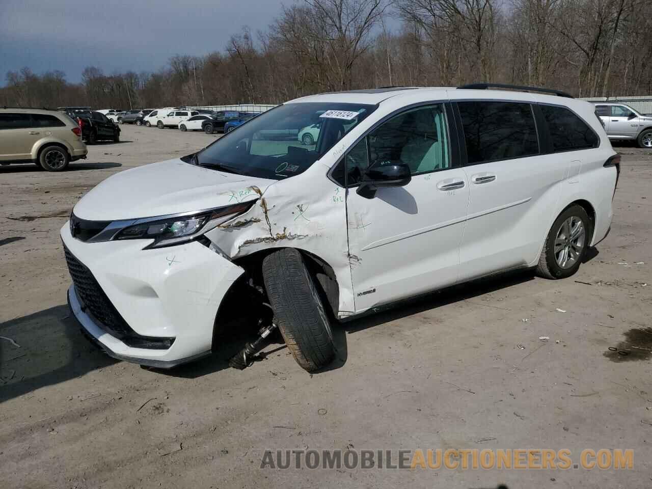 5TDDSKFC8MS001733 TOYOTA SIENNA 2021