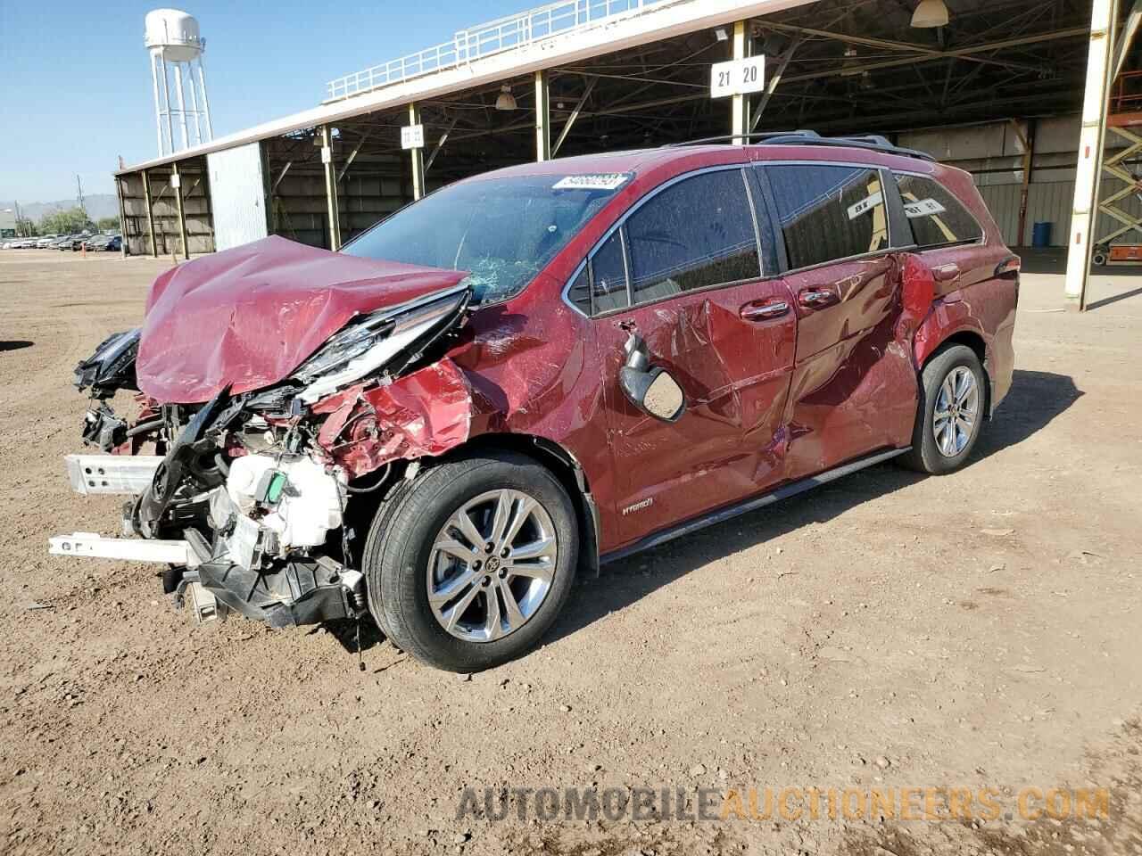 5TDDSKFC8MS036062 TOYOTA SIENNA 2021