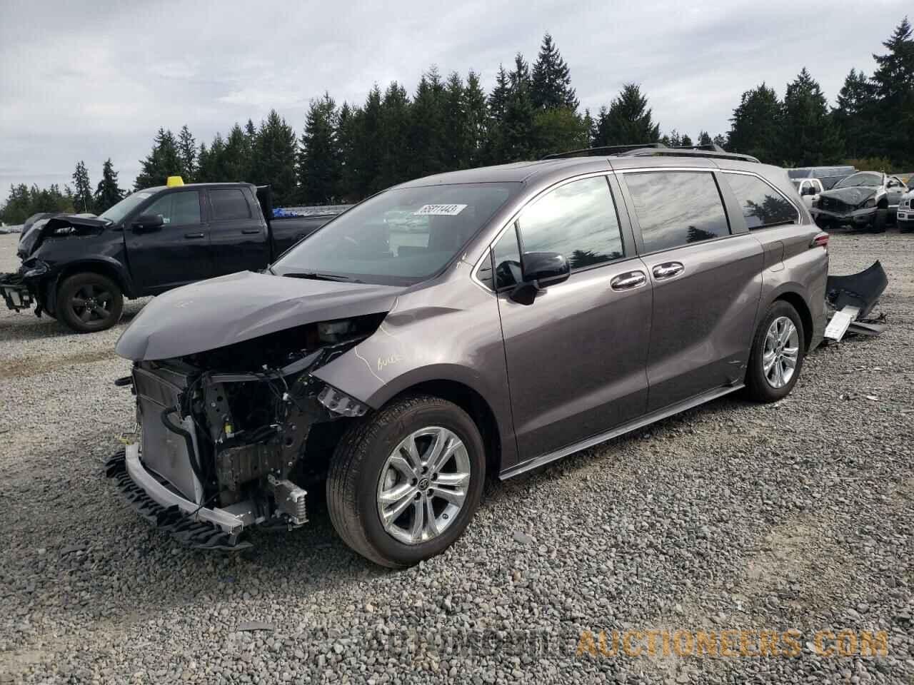 5TDDSKFC8NS067457 TOYOTA SIENNA 2022