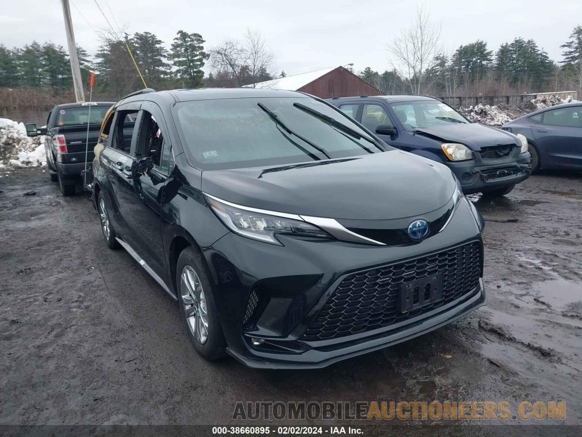 5TDDSKFC9NS054040 TOYOTA SIENNA 2022