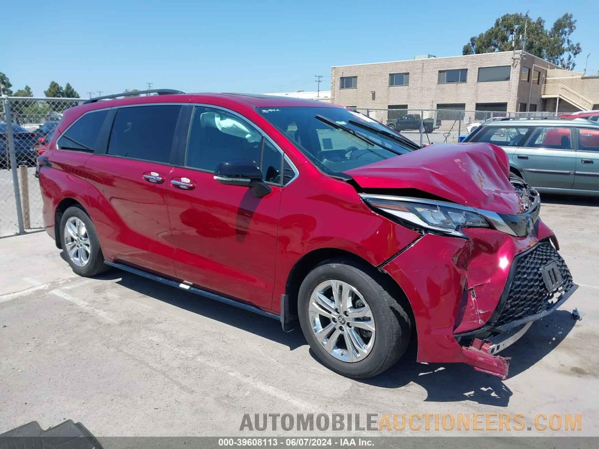 5TDDSKFC9NS061523 TOYOTA SIENNA 2022