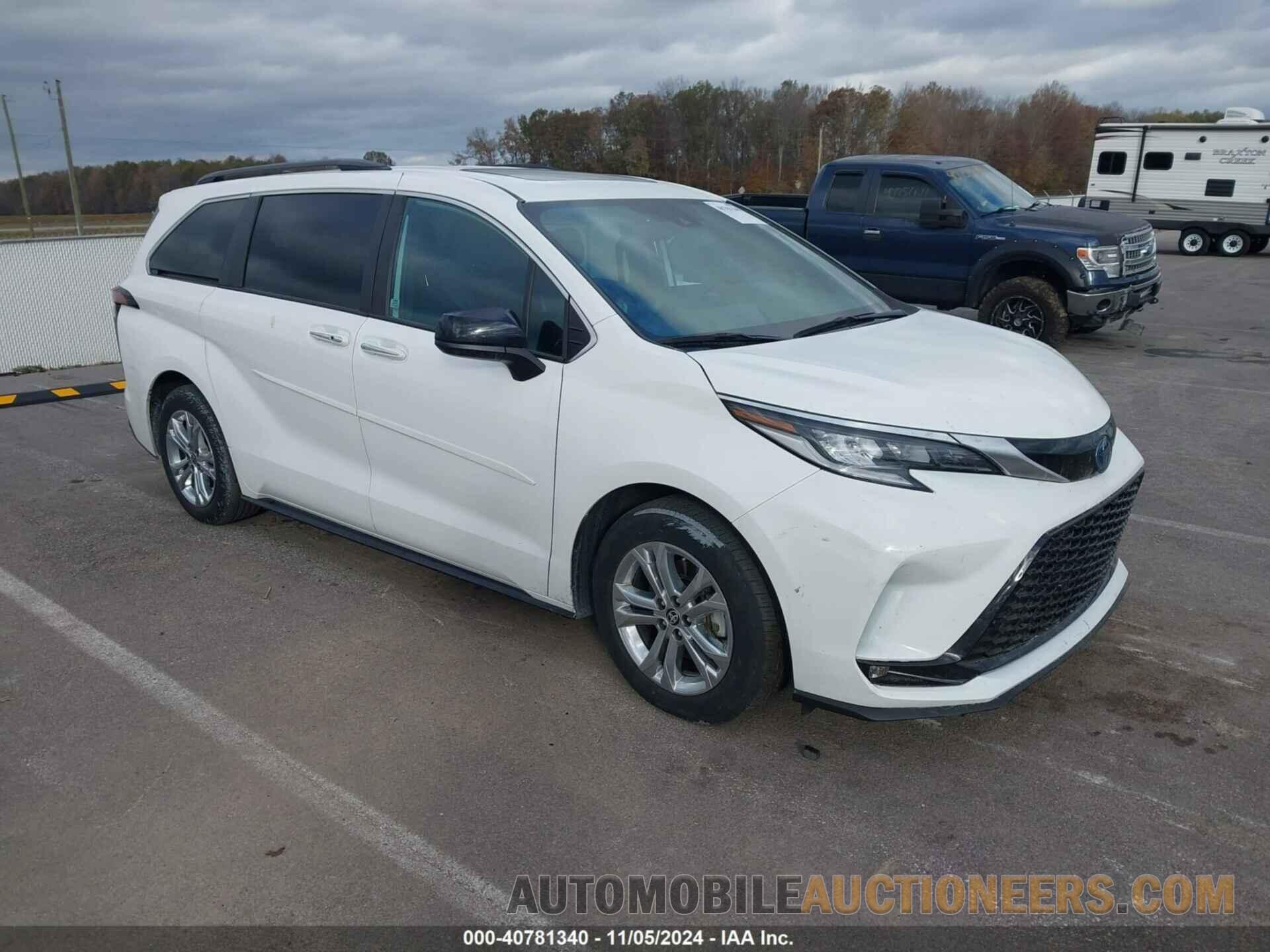 5TDDSKFCXNS066214 TOYOTA SIENNA 2022