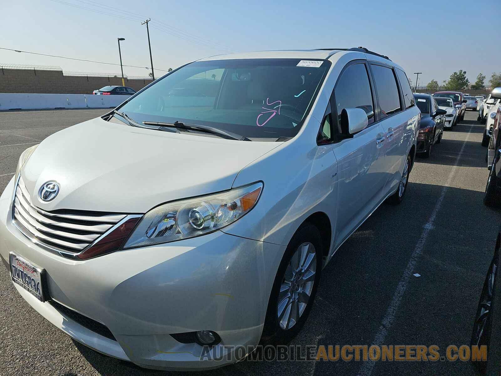 5TDDZ3DC0HS157405 Toyota Sienna 2017