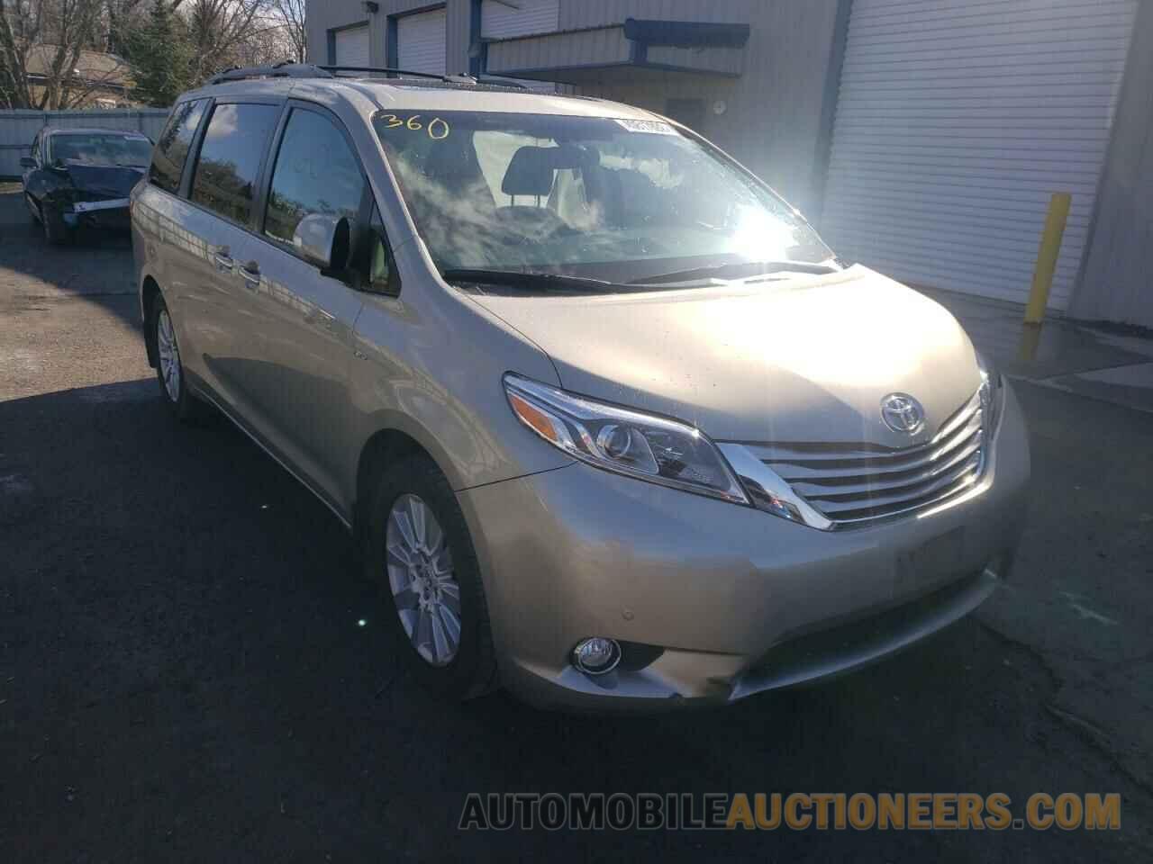 5TDDZ3DC0HS162877 TOYOTA SIENNA 2017