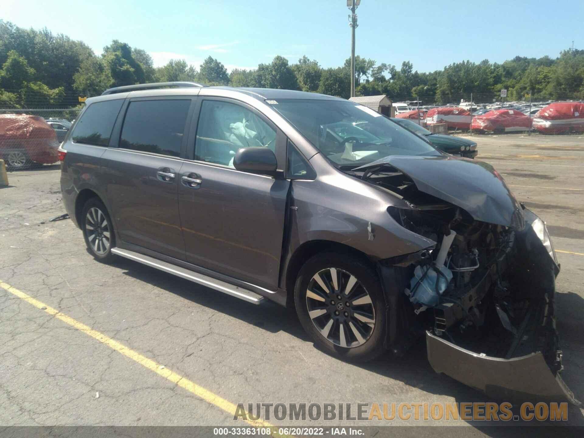 5TDDZ3DC0JS190104 TOYOTA SIENNA 2018