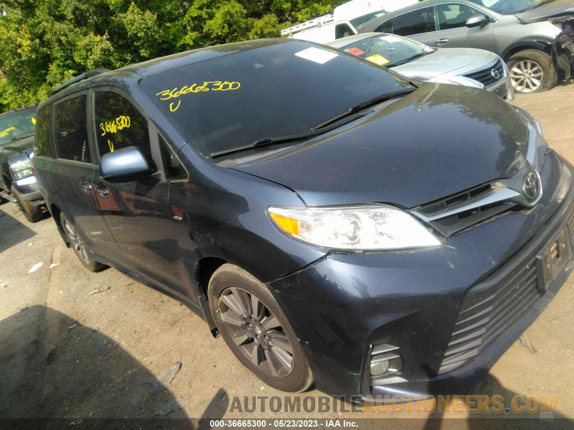 5TDDZ3DC0JS205412 TOYOTA SIENNA 2018