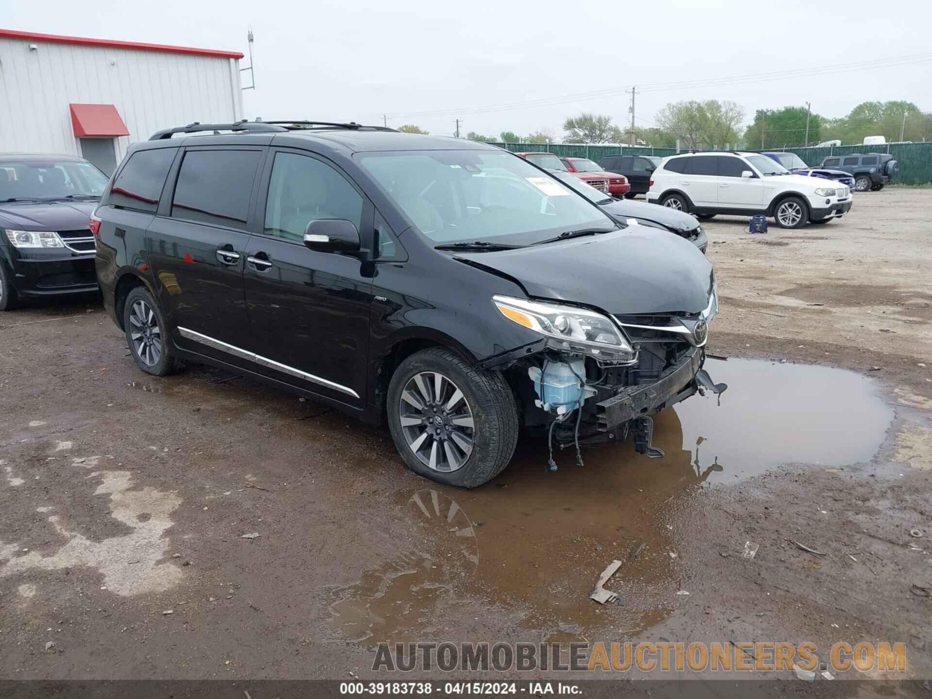 5TDDZ3DC0KS216198 TOYOTA SIENNA 2019