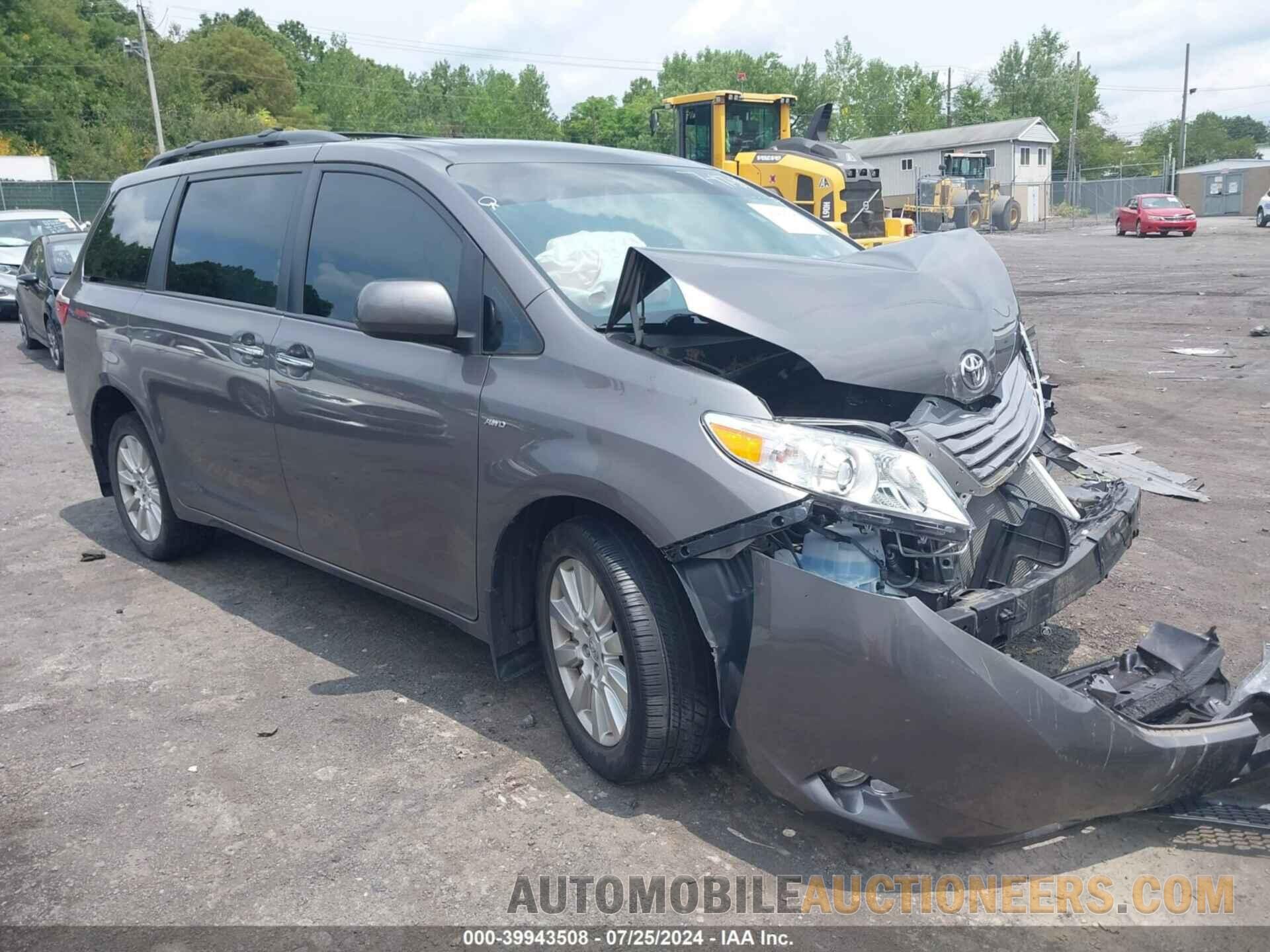 5TDDZ3DC1HS161169 TOYOTA SIENNA 2017