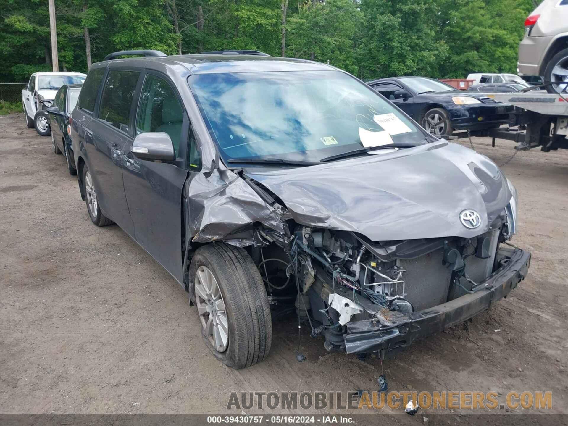 5TDDZ3DC1HS172799 TOYOTA SIENNA 2017