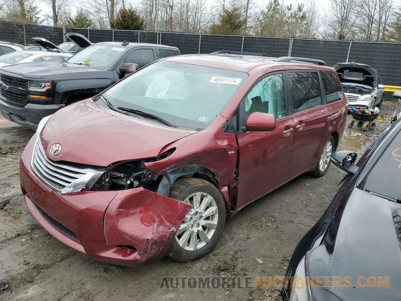 5TDDZ3DC1HS179218 TOYOTA All Models 2017