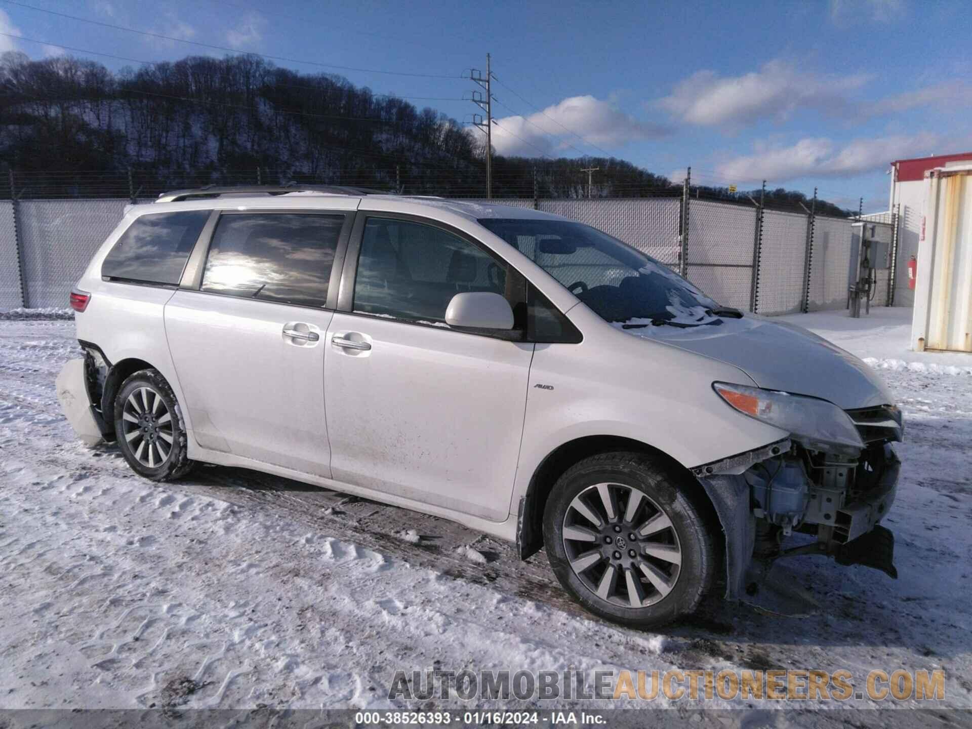 5TDDZ3DC1JS193867 TOYOTA SIENNA 2018