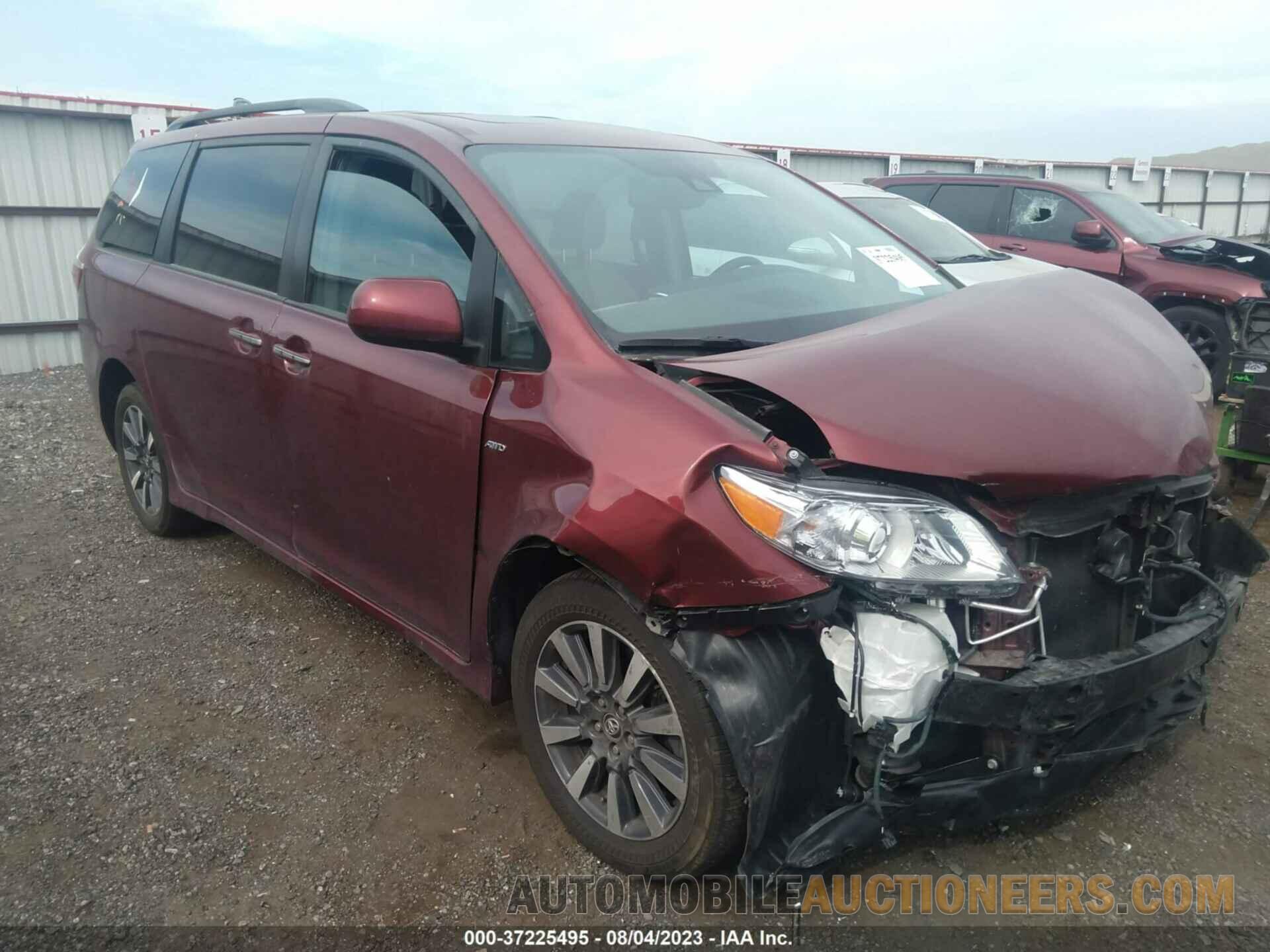 5TDDZ3DC1JS196509 TOYOTA SIENNA 2018