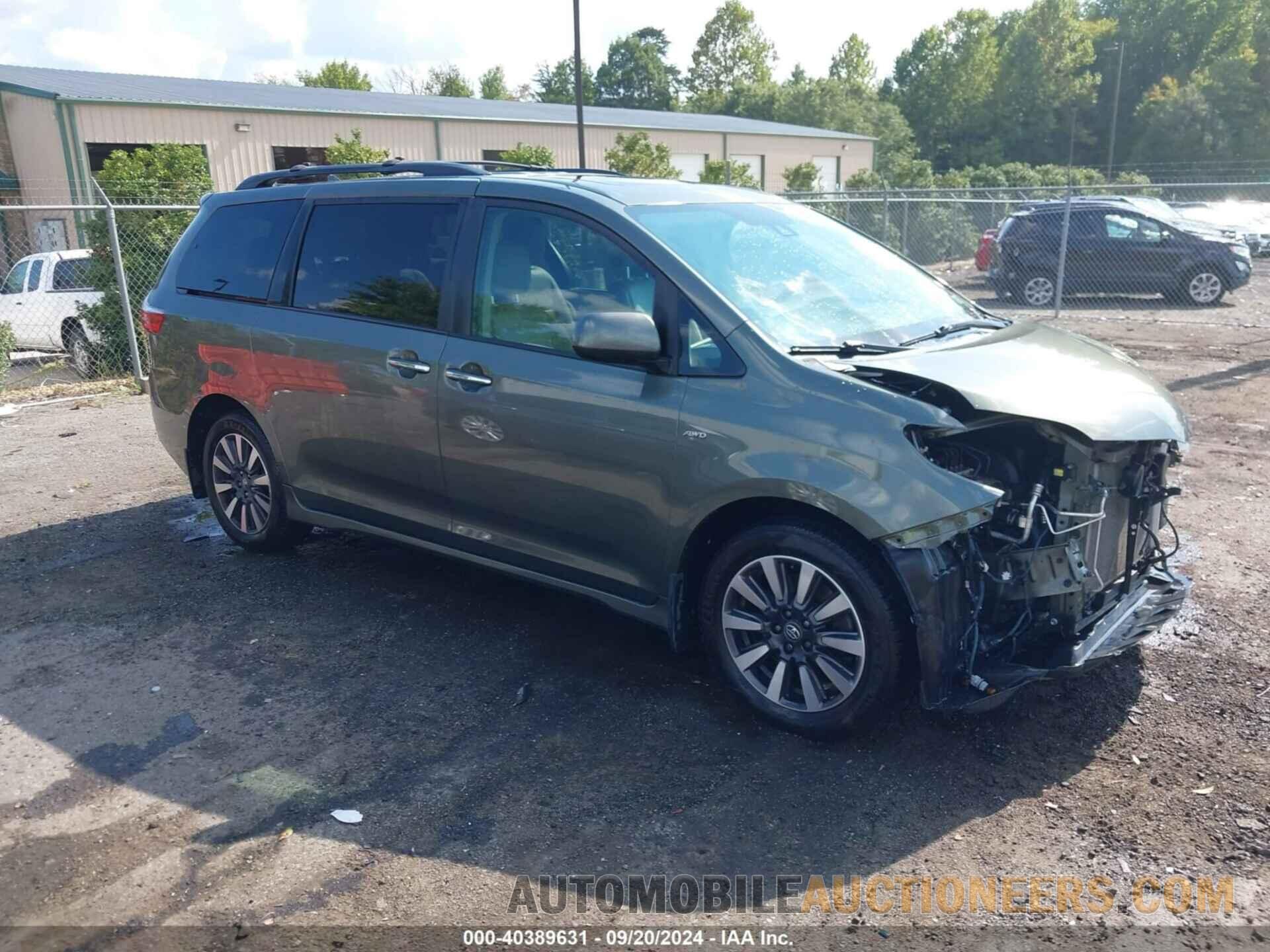 5TDDZ3DC1KS217540 TOYOTA SIENNA 2019