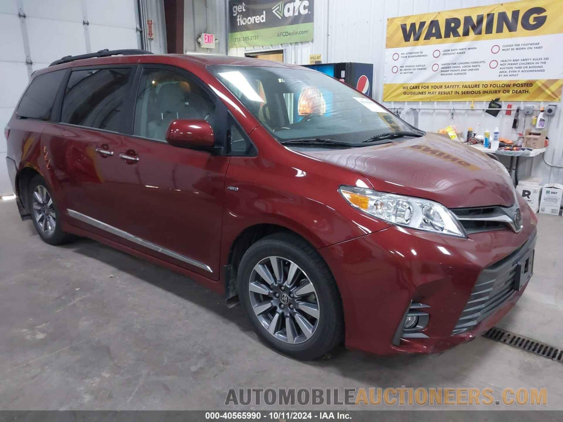 5TDDZ3DC1LS245369 TOYOTA SIENNA 2020