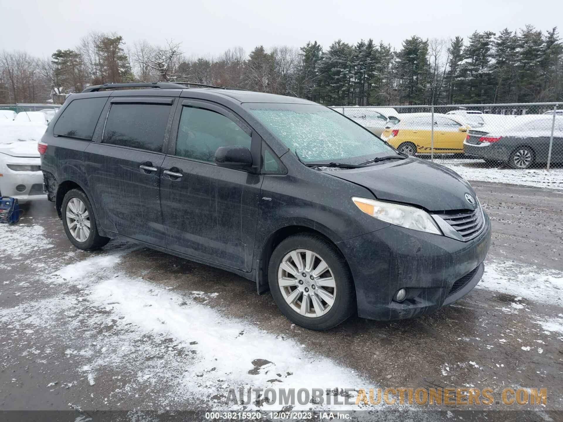 5TDDZ3DC2HS150293 TOYOTA SIENNA 2017