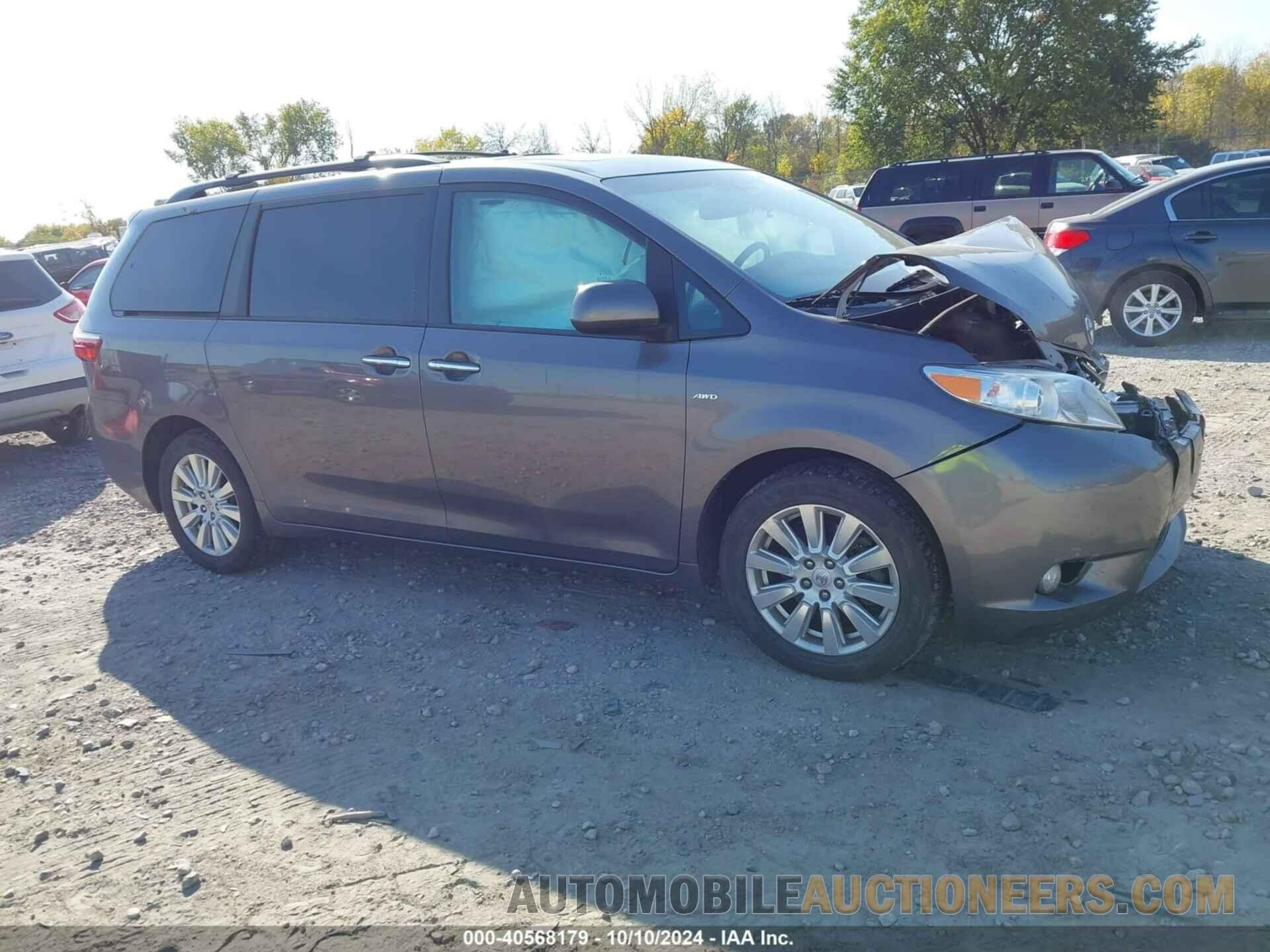 5TDDZ3DC2HS152285 TOYOTA SIENNA 2017