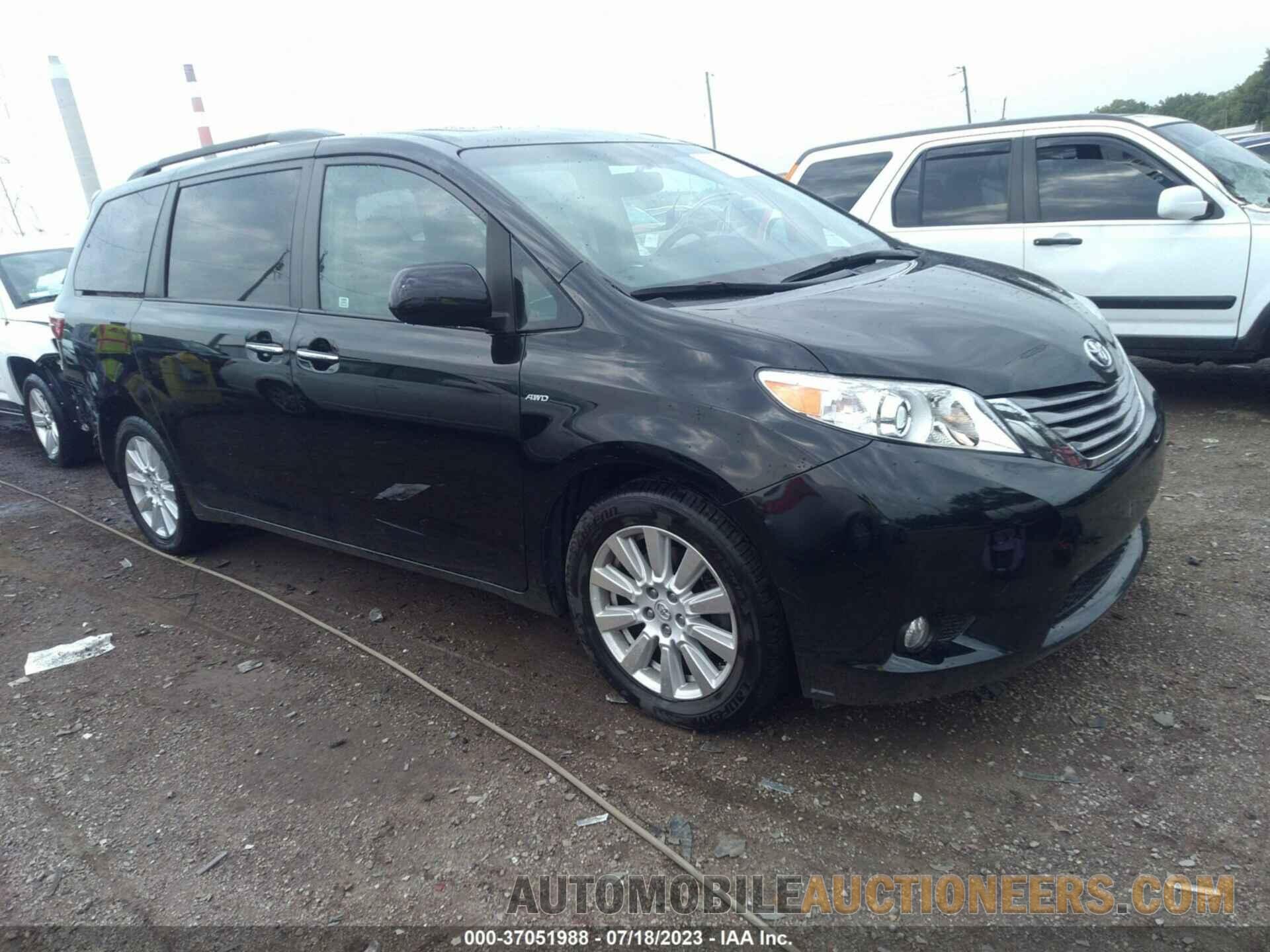 5TDDZ3DC2HS170950 TOYOTA SIENNA 2017