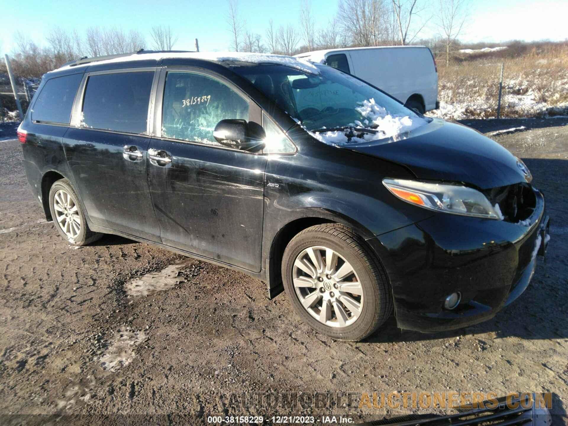 5TDDZ3DC2HS173993 TOYOTA SIENNA 2017