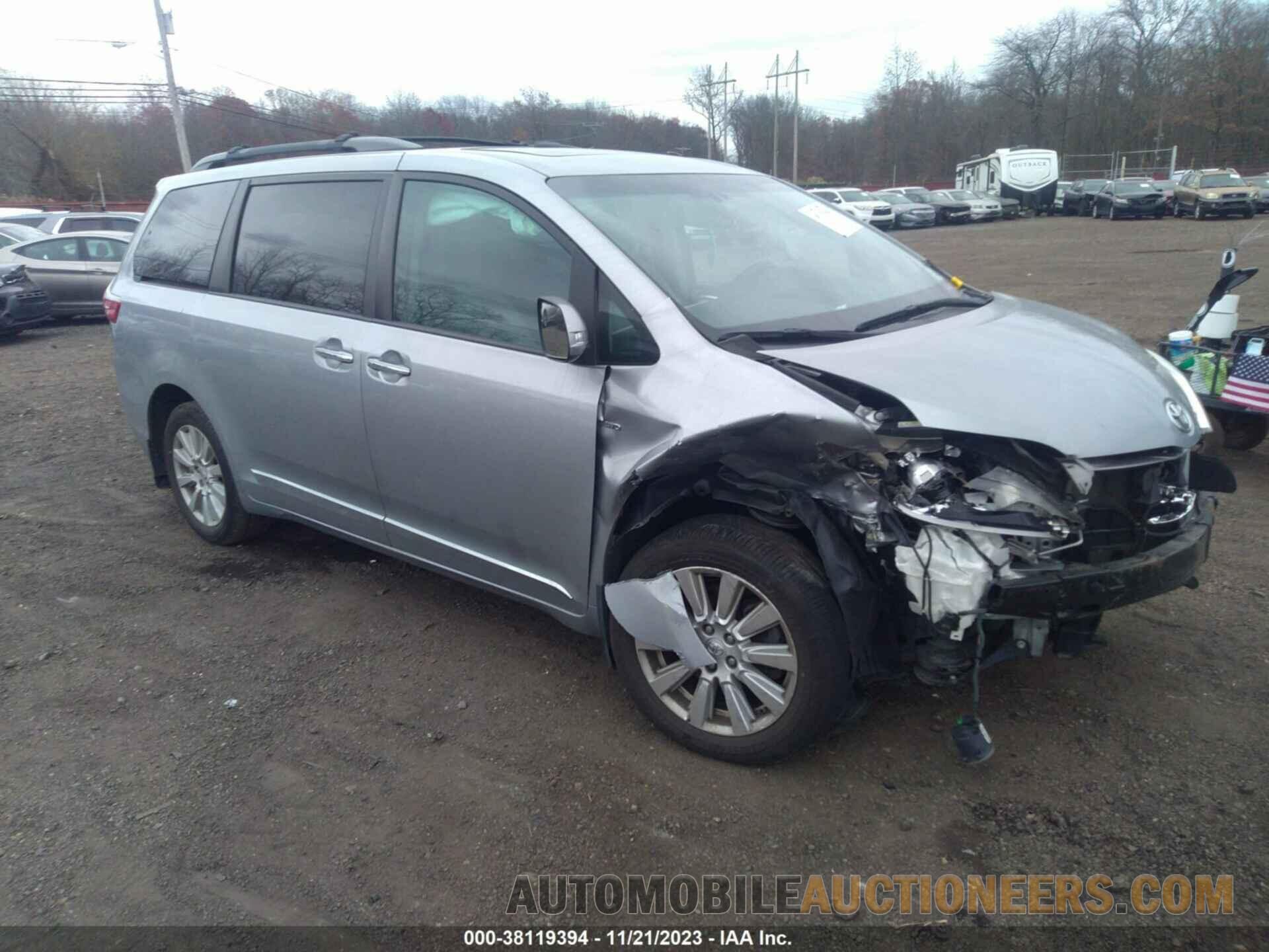 5TDDZ3DC2HS176828 TOYOTA SIENNA 2017