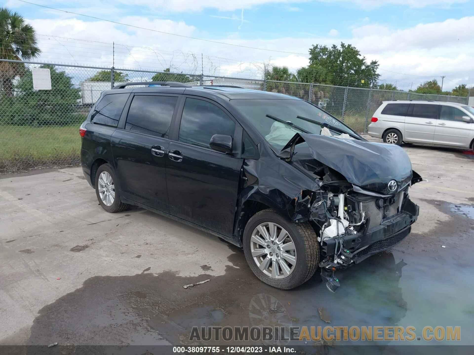 5TDDZ3DC2HS178627 TOYOTA SIENNA 2017