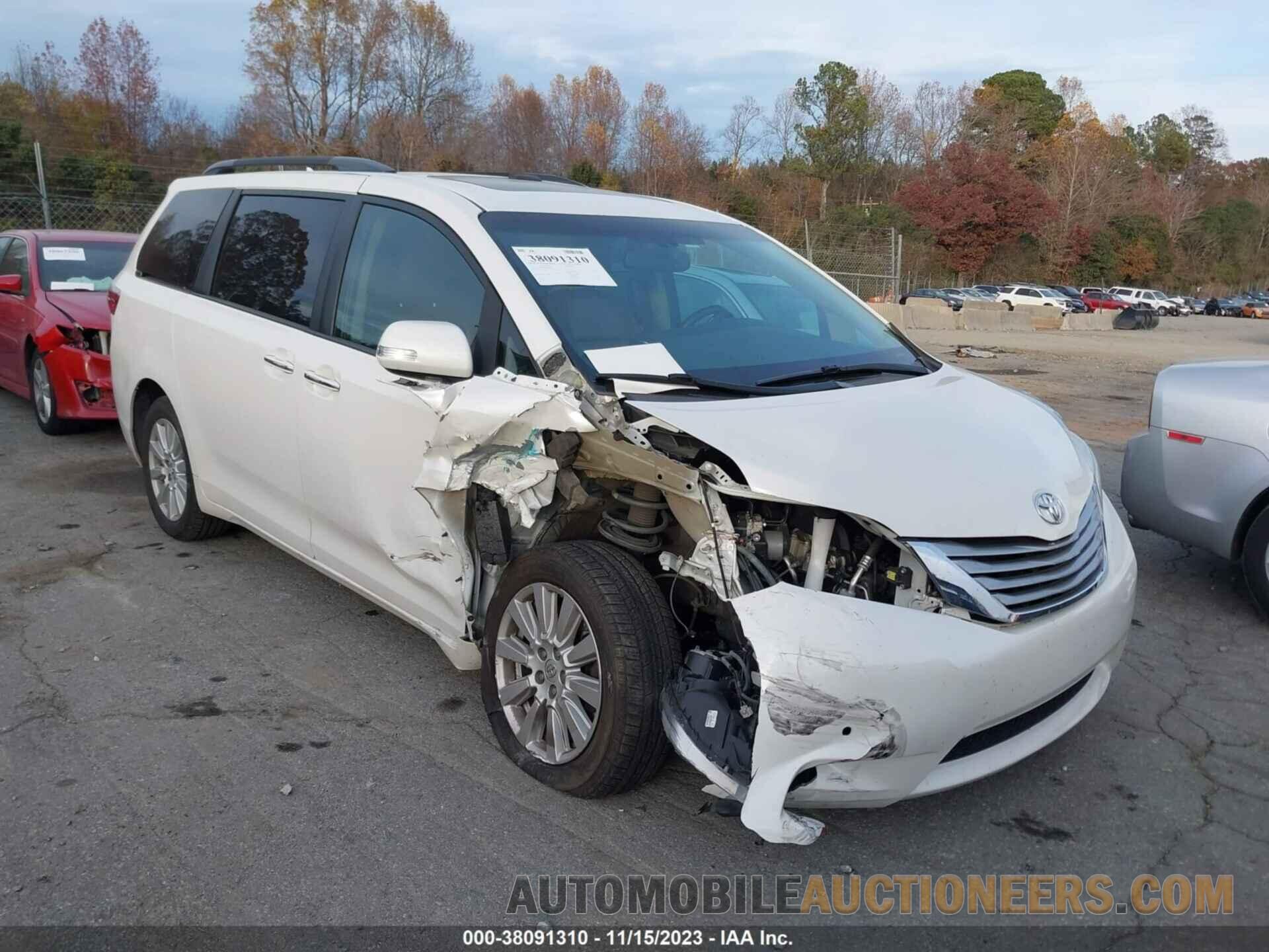 5TDDZ3DC2HS183973 TOYOTA SIENNA 2017