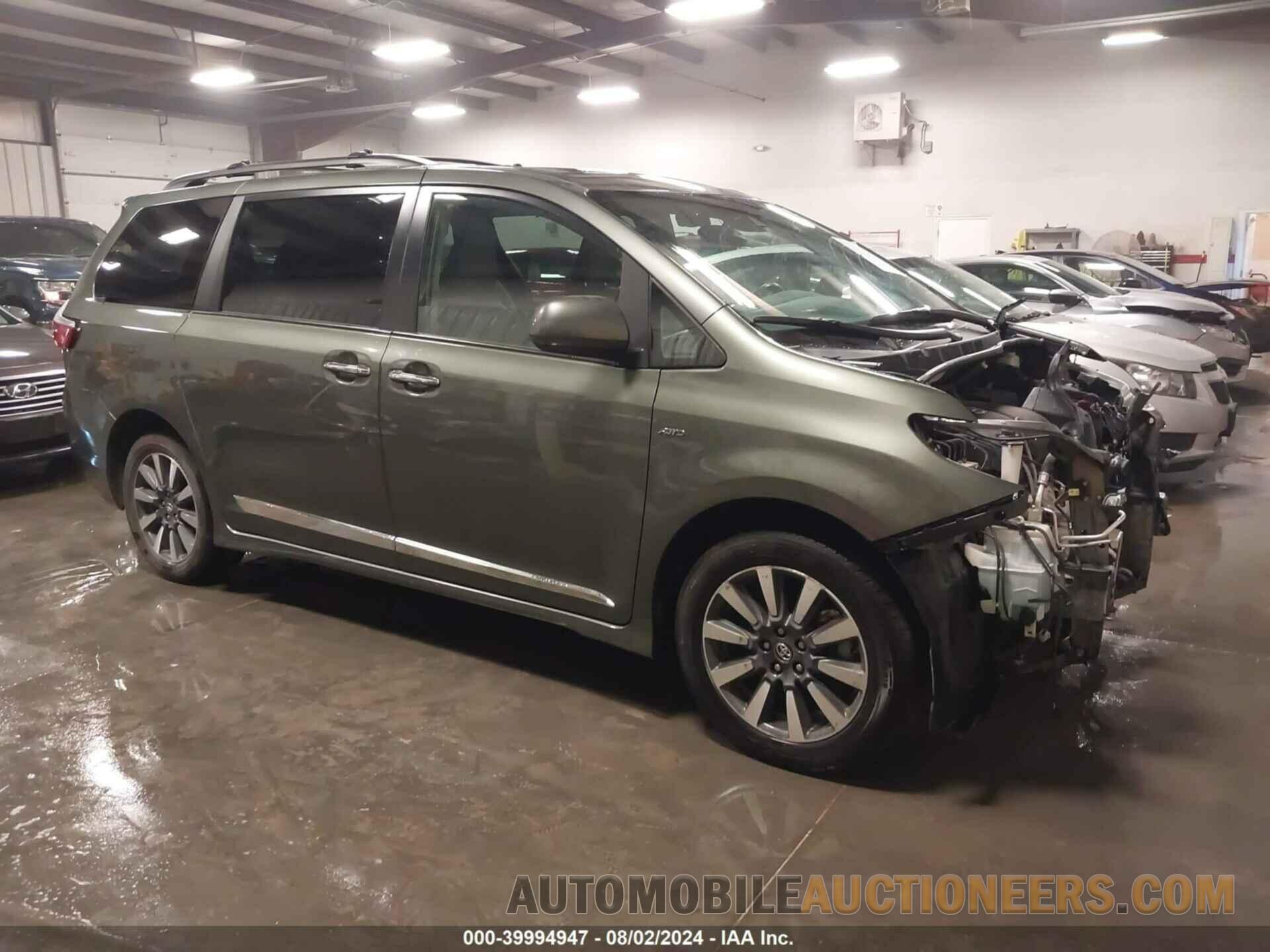 5TDDZ3DC2KS219460 TOYOTA SIENNA 2019