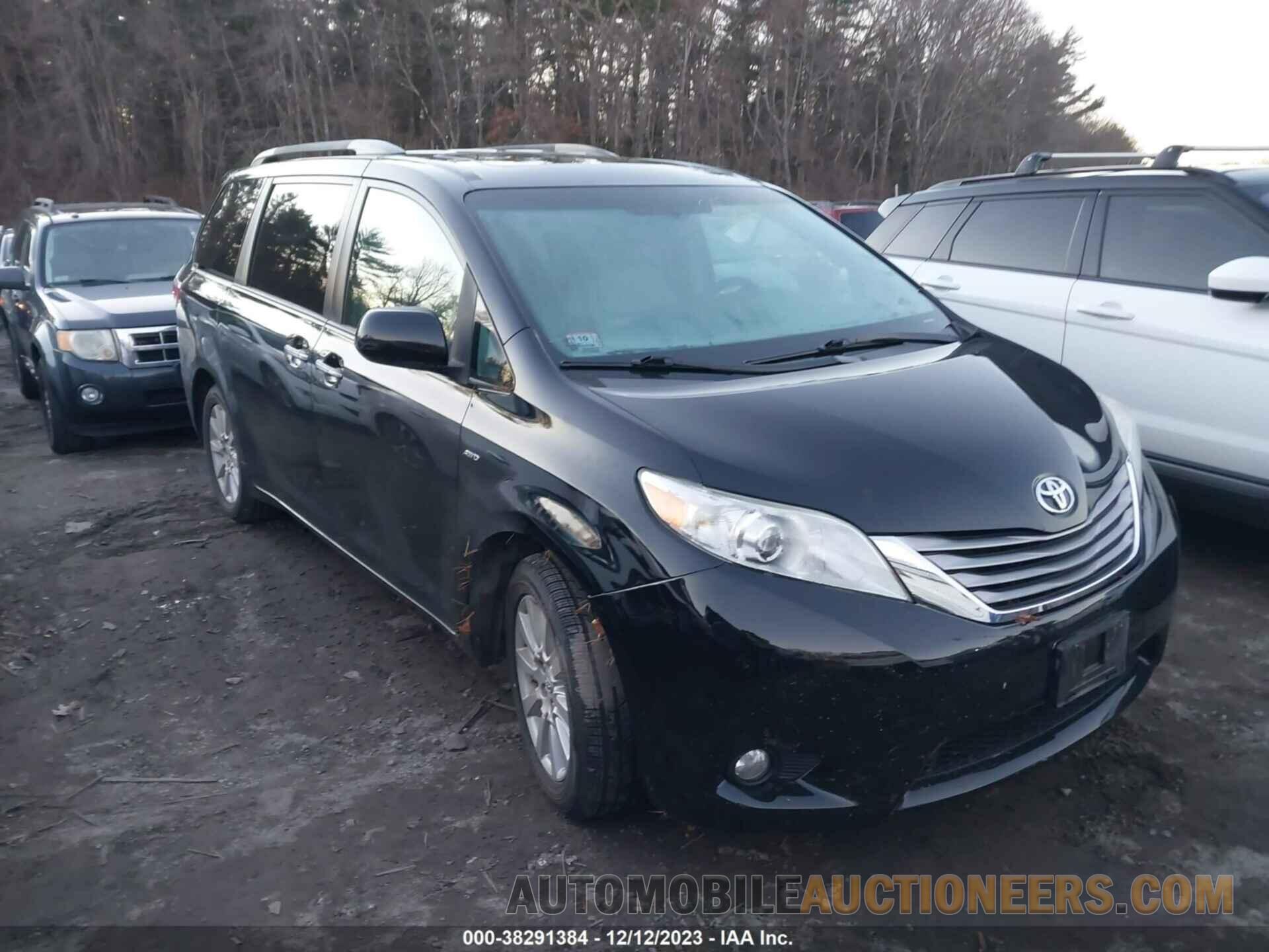 5TDDZ3DC3HS151257 TOYOTA SIENNA 2017