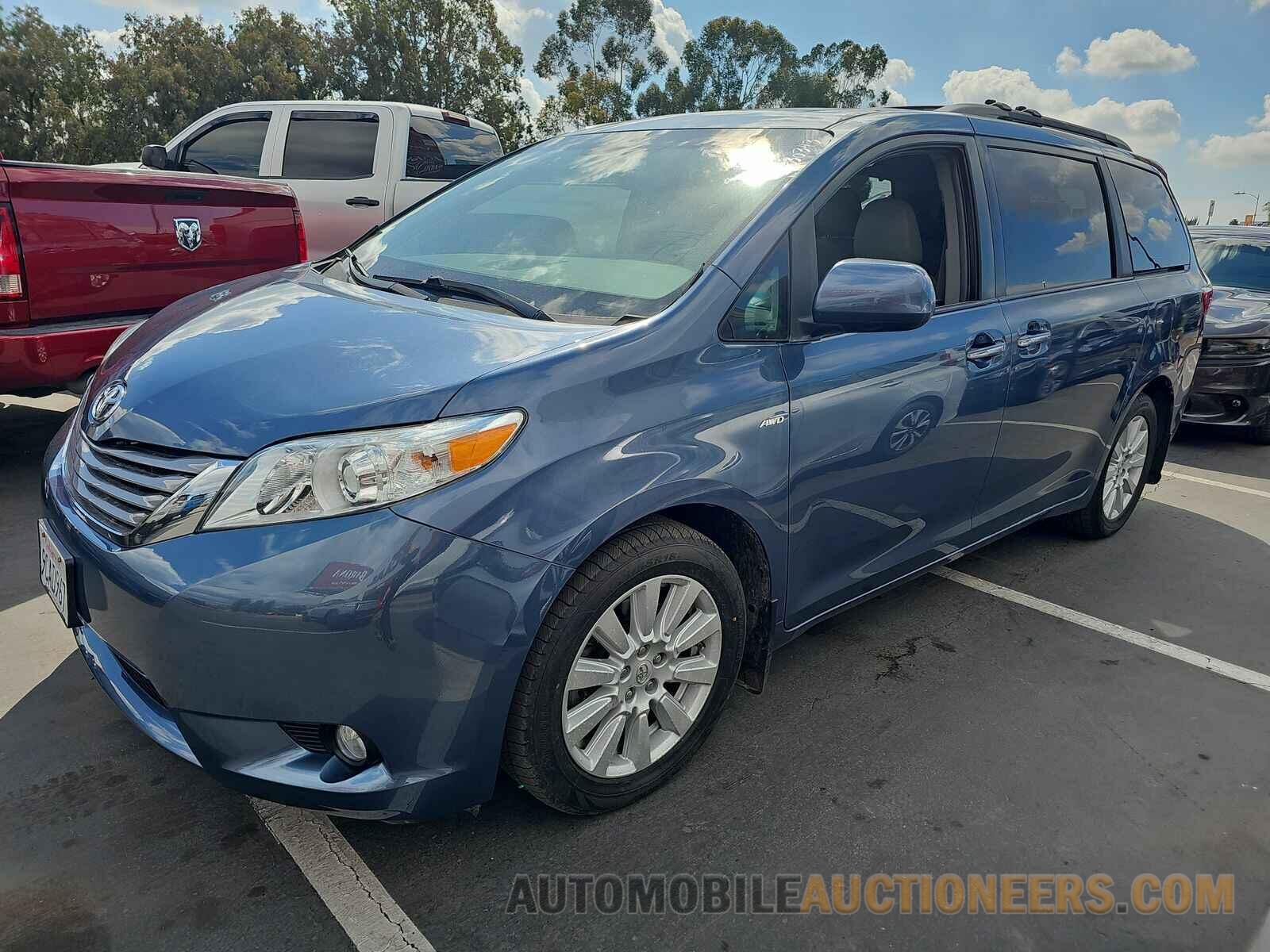 5TDDZ3DC3HS156751 Toyota Sienna 2017