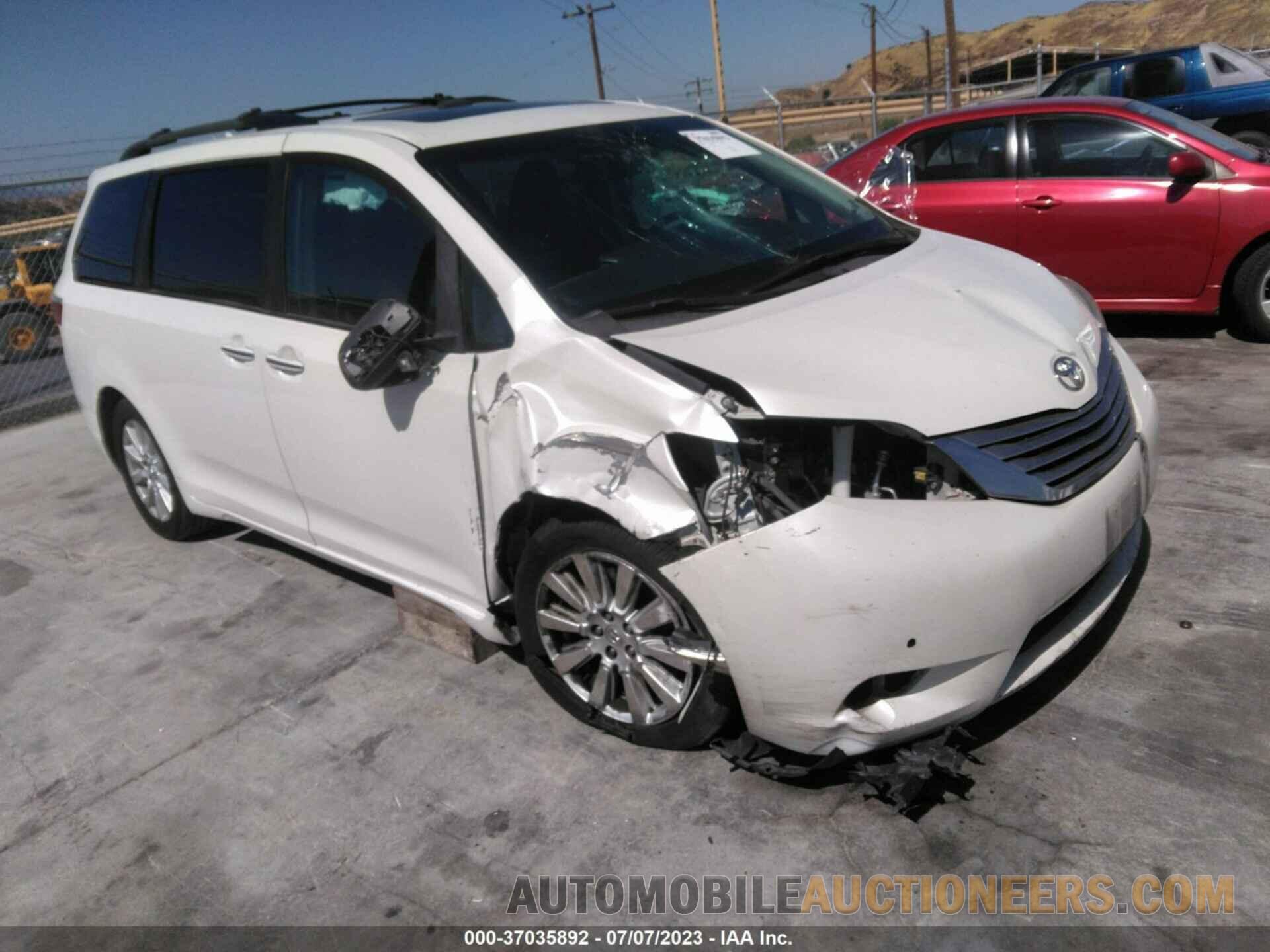 5TDDZ3DC3HS167054 TOYOTA SIENNA 2017