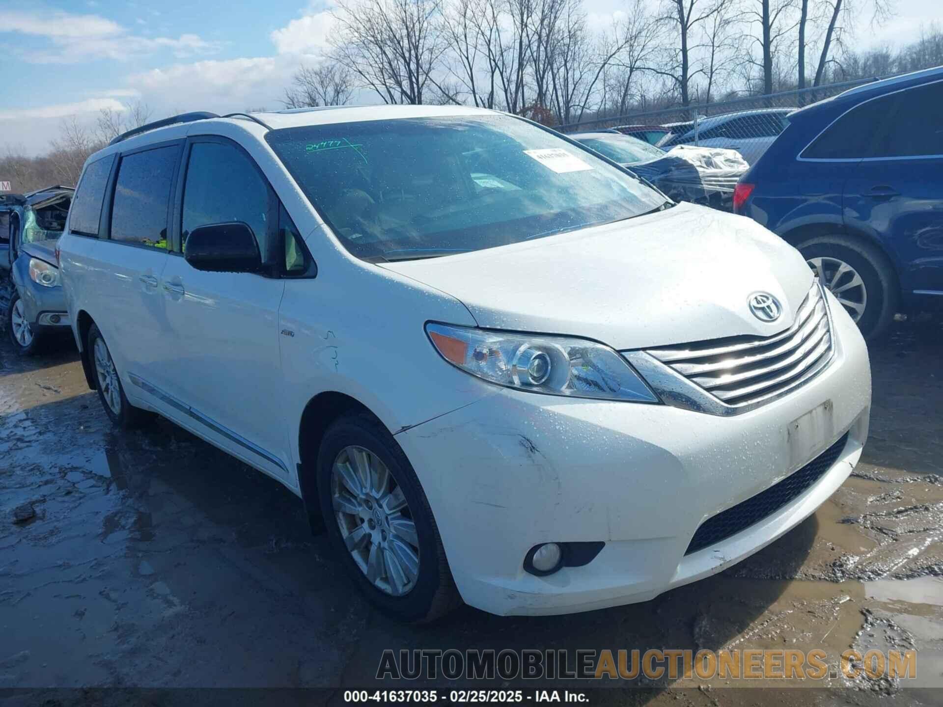 5TDDZ3DC3HS171251 TOYOTA SIENNA 2017