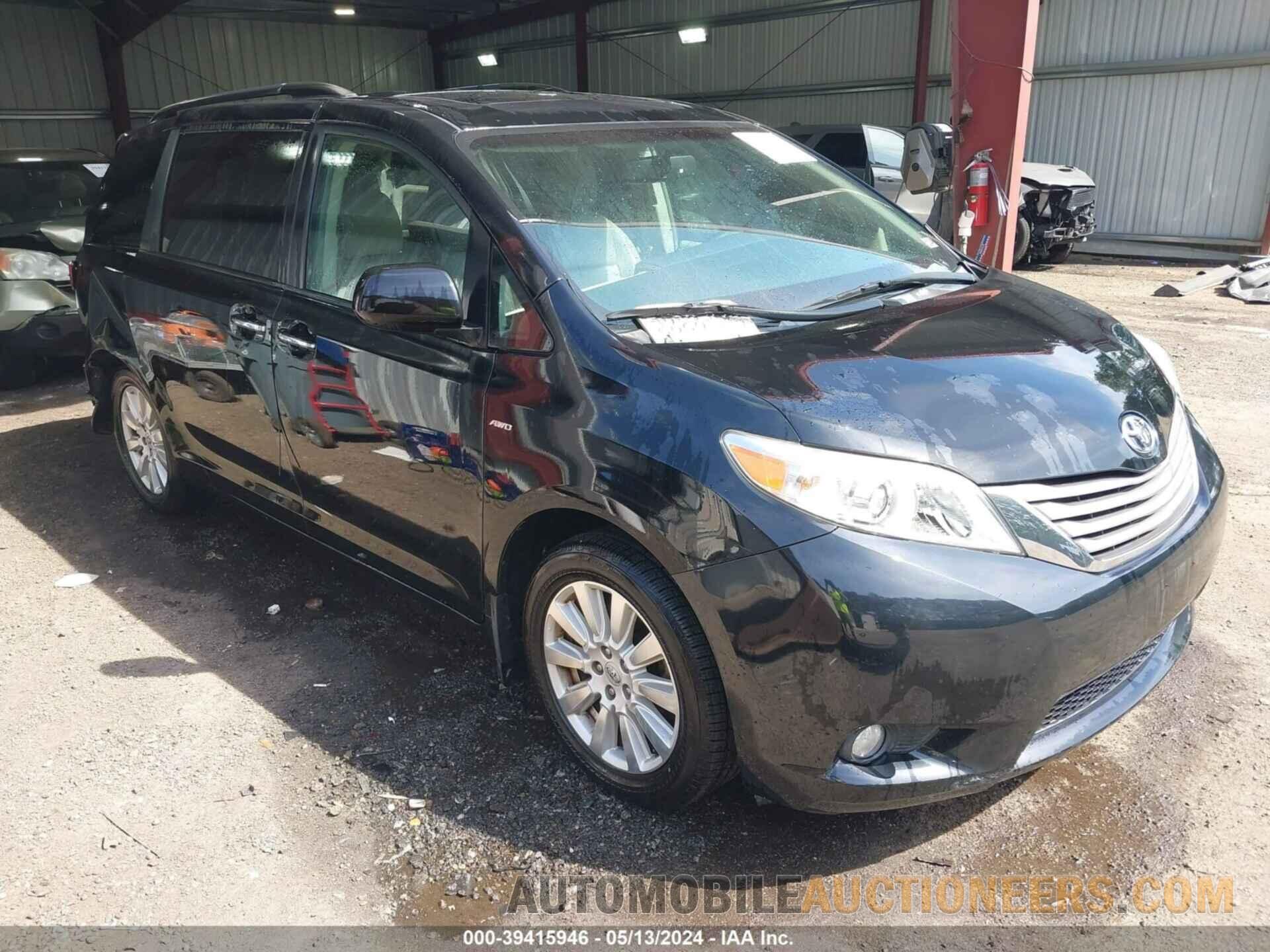 5TDDZ3DC3HS175073 TOYOTA SIENNA 2017