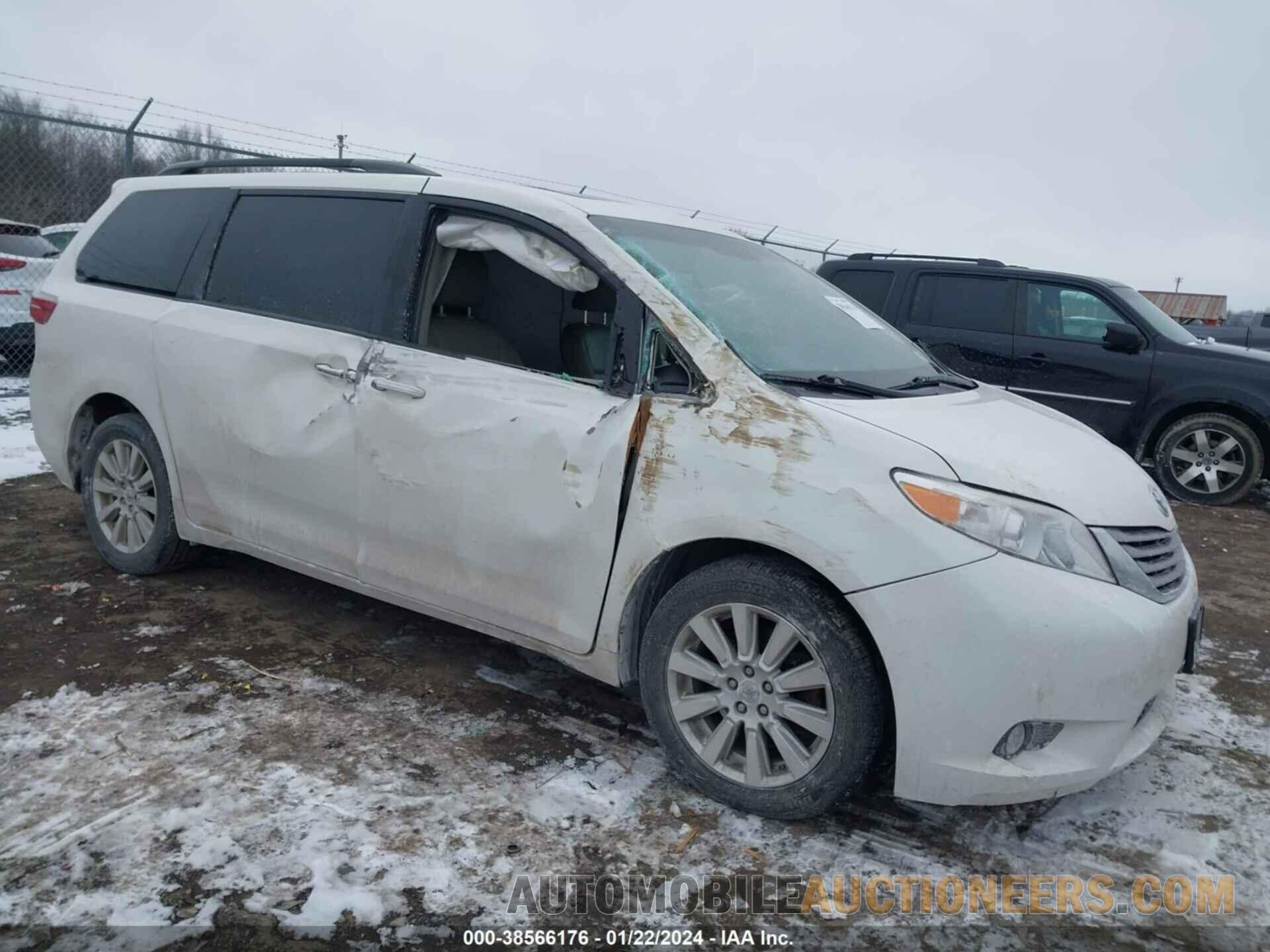 5TDDZ3DC4HS147119 TOYOTA SIENNA 2017