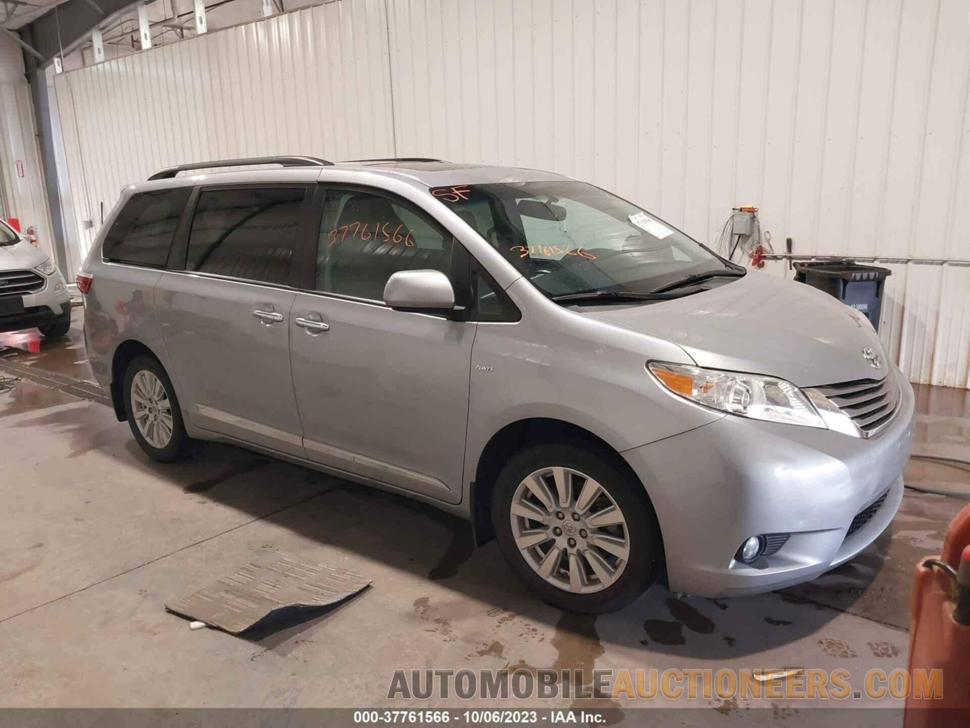 5TDDZ3DC4HS149503 TOYOTA SIENNA 2017