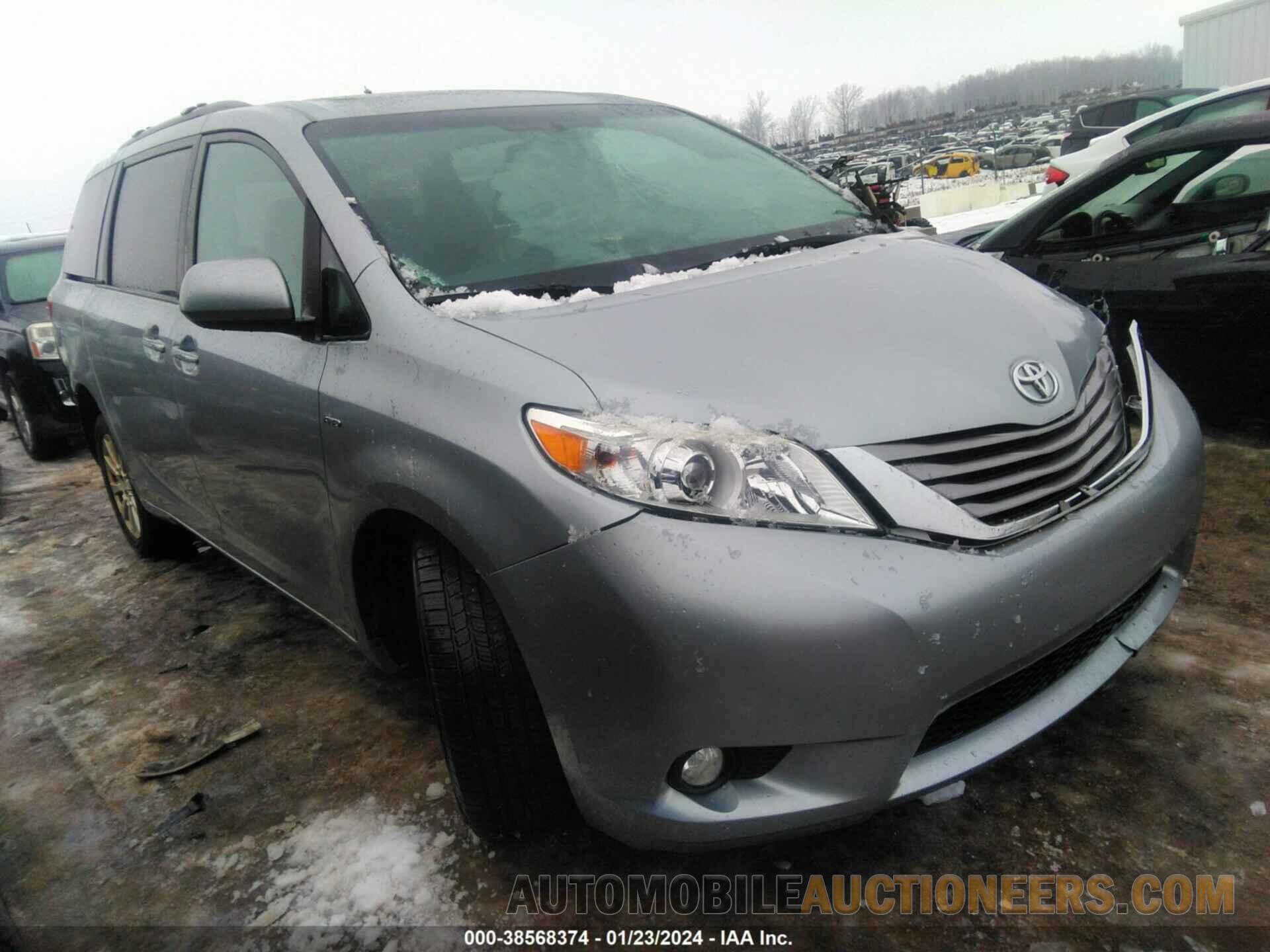 5TDDZ3DC4HS188267 TOYOTA SIENNA 2017