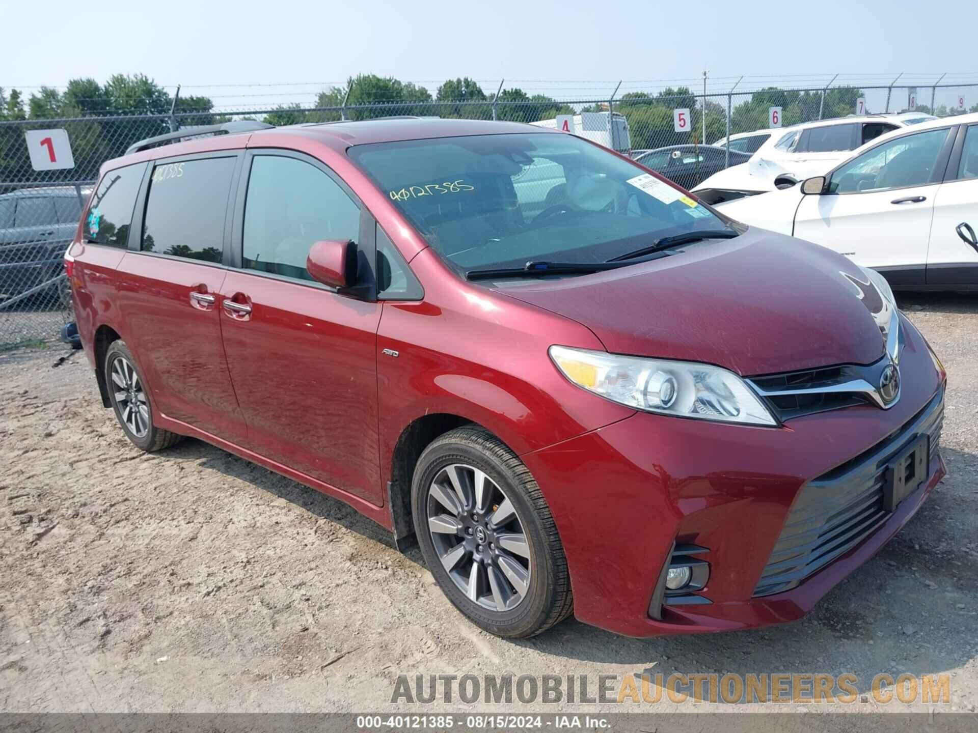 5TDDZ3DC4KS221839 TOYOTA SIENNA 2019