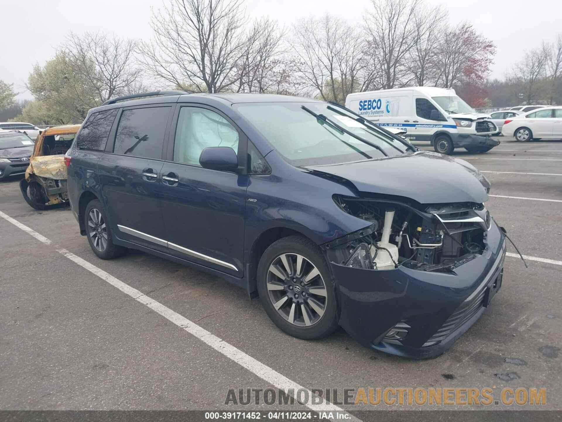 5TDDZ3DC4KS225700 TOYOTA SIENNA 2019