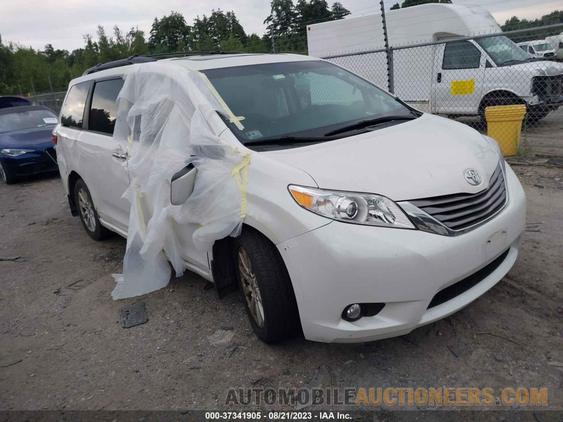 5TDDZ3DC5HS151972 TOYOTA SIENNA 2017